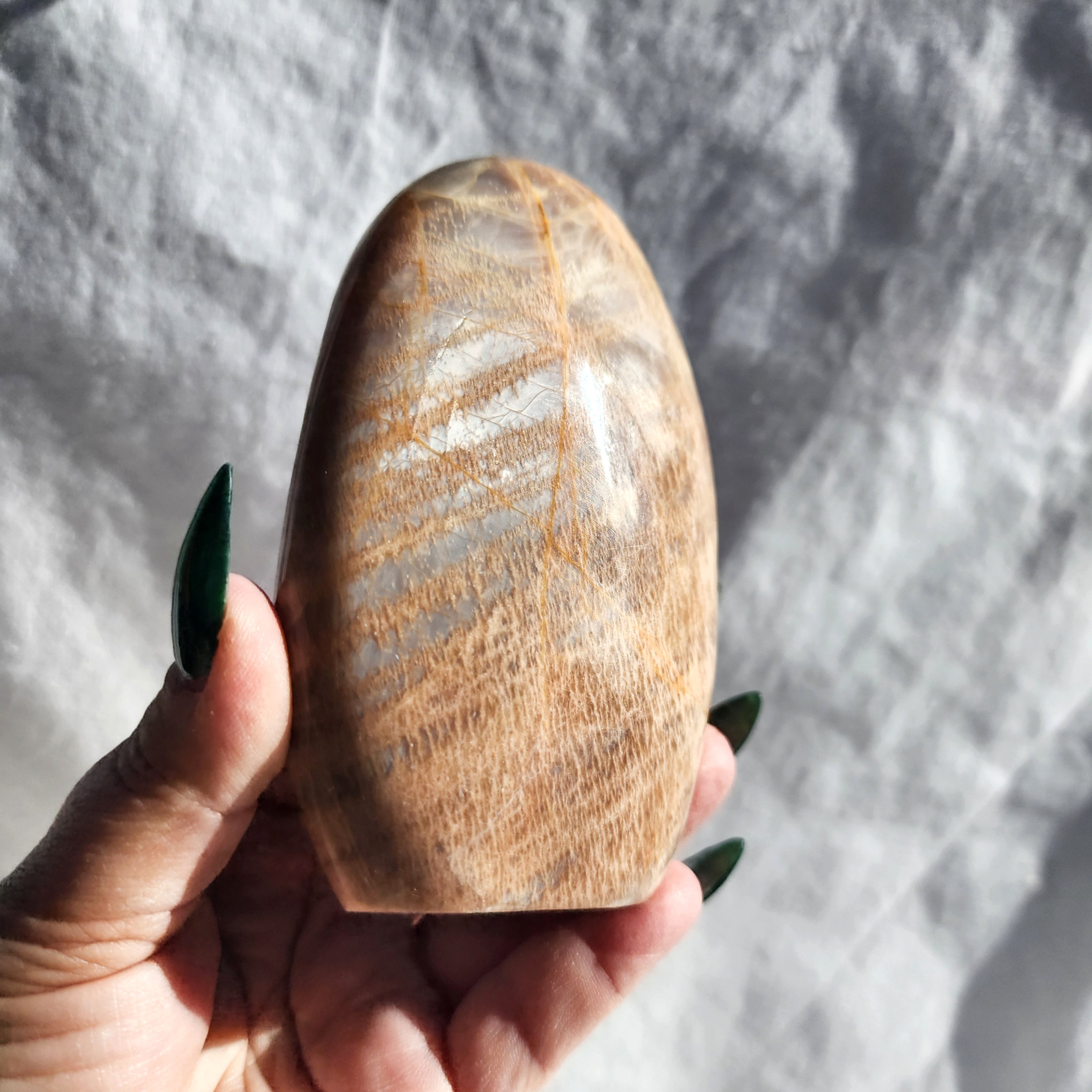 Peach Moonstone Freeform
