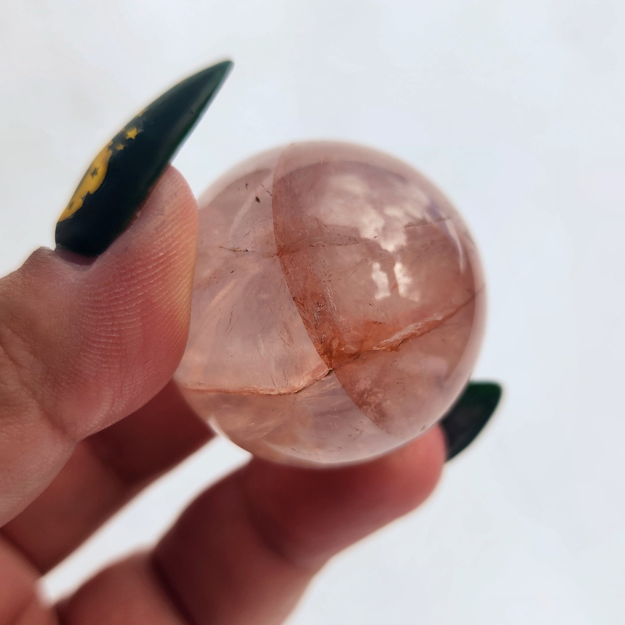 Fire Quartz Sphere