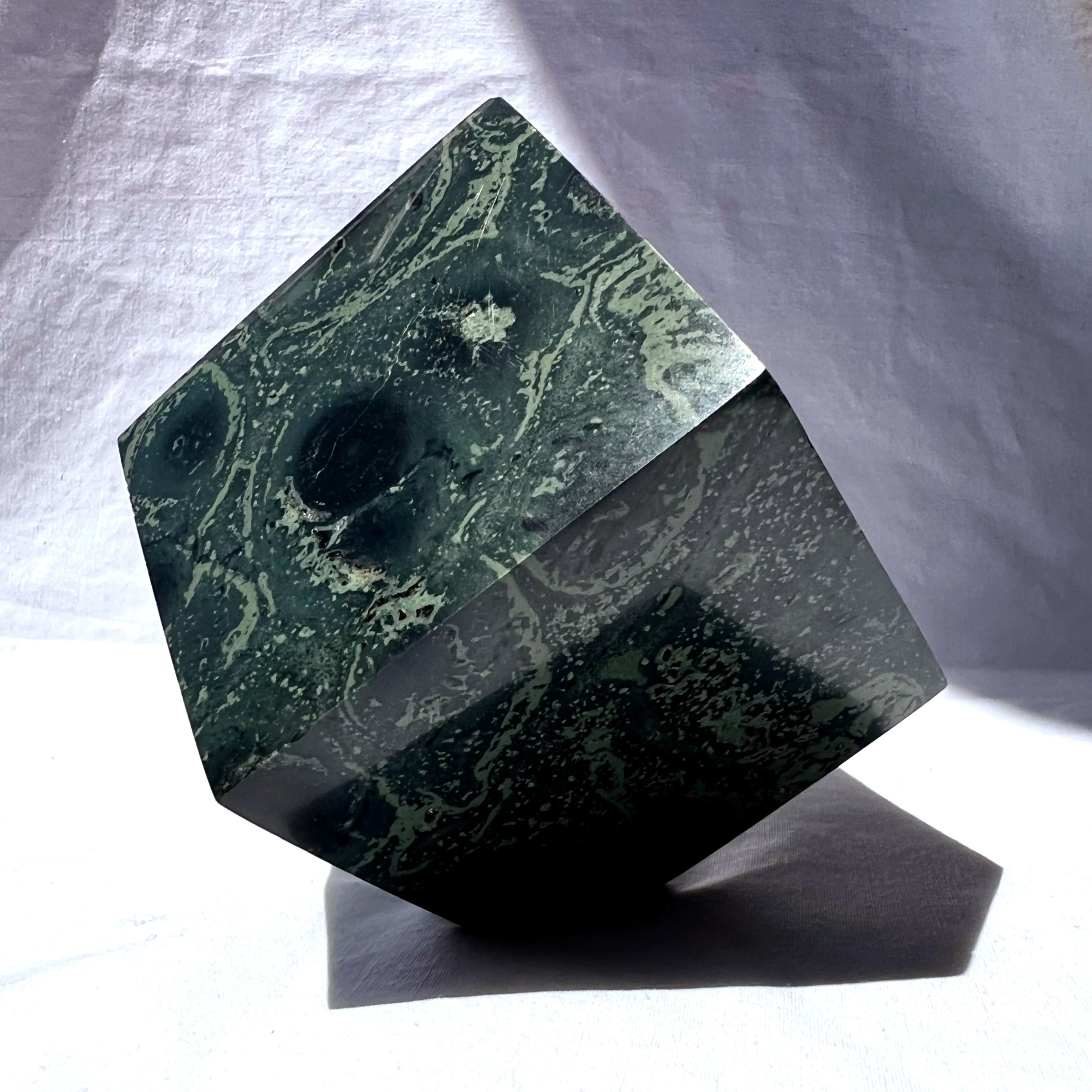 Kambaba Jasper Cube