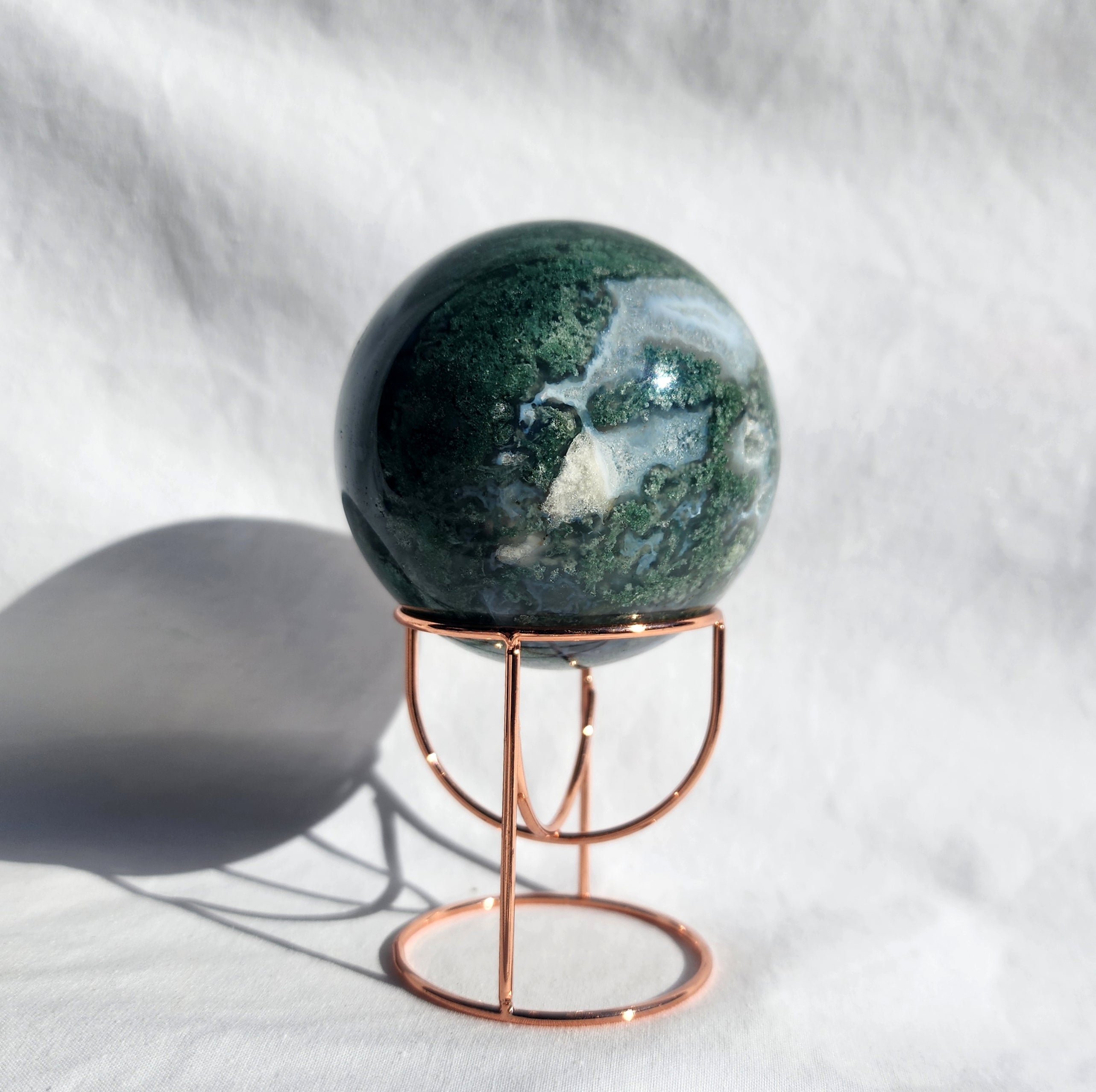 Moss Agate Sphere