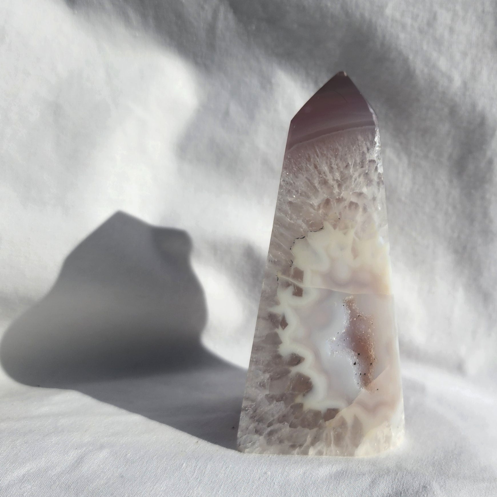 Natural Agate Tower