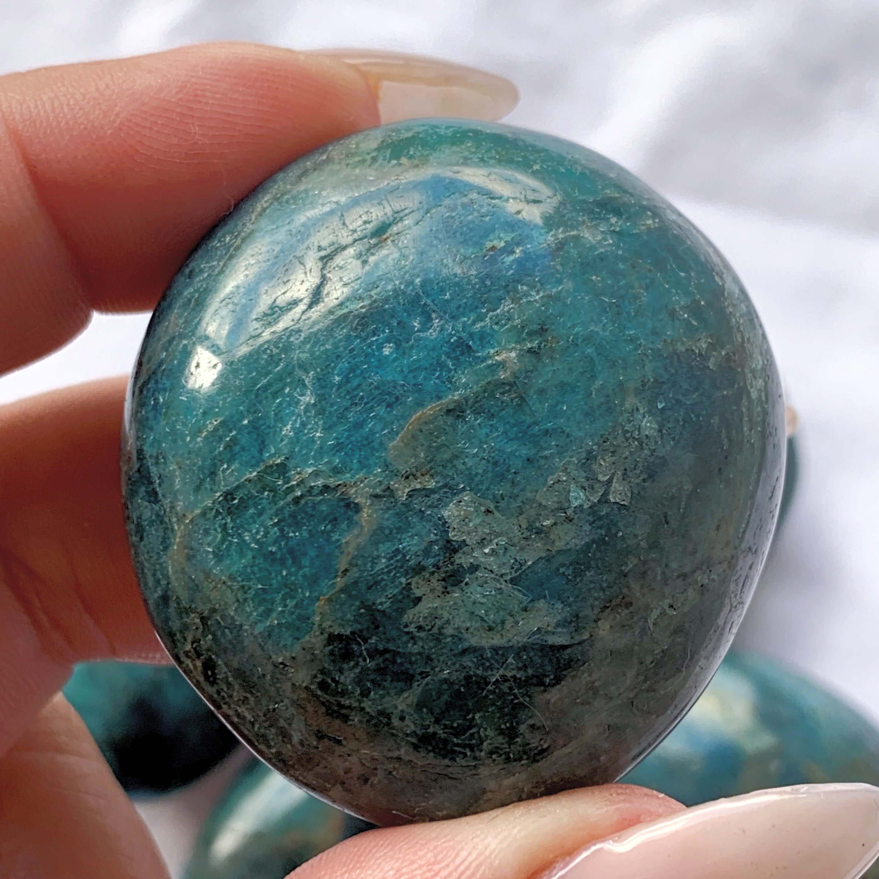 Apatite Palm Stone | Medium