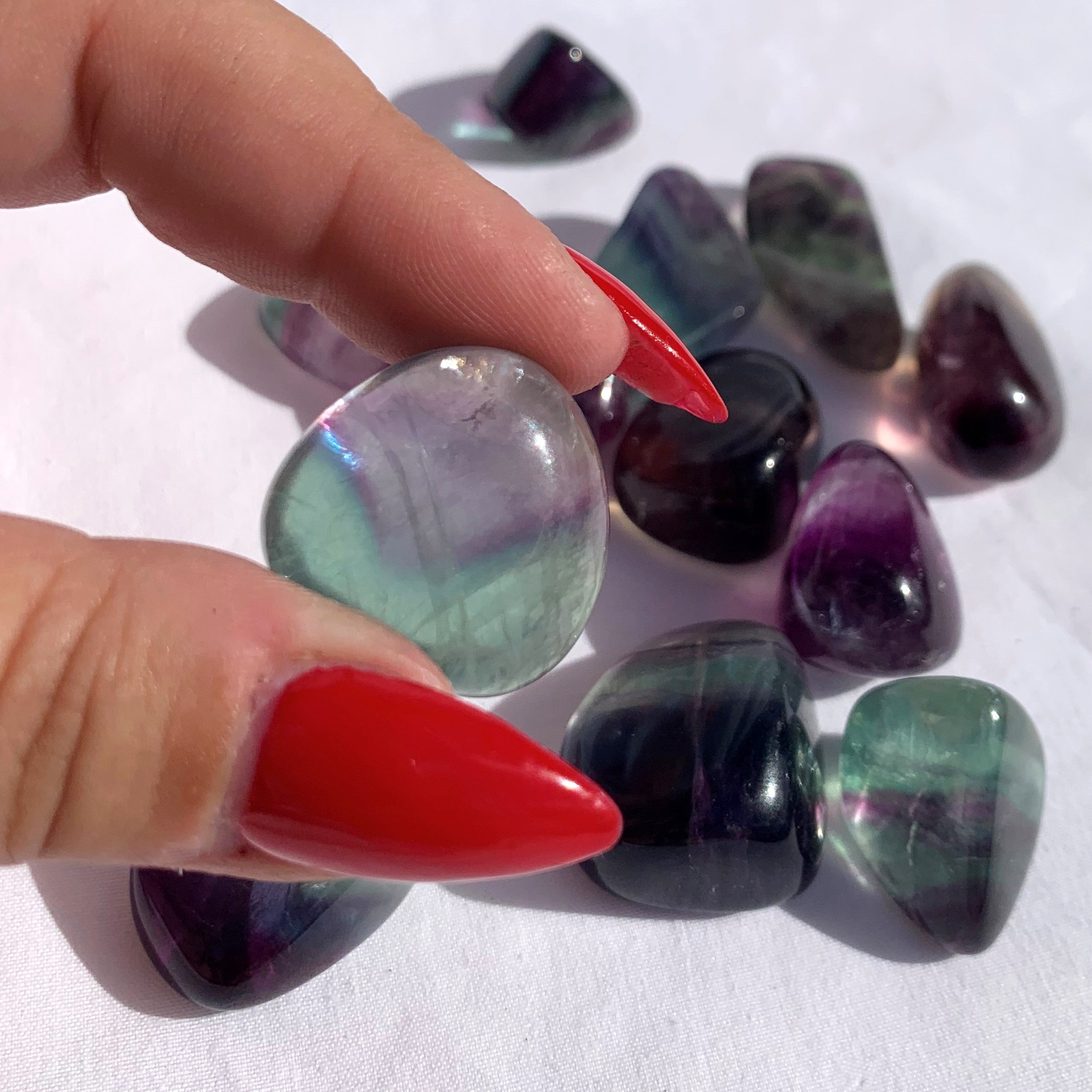 Fluorite Tumble