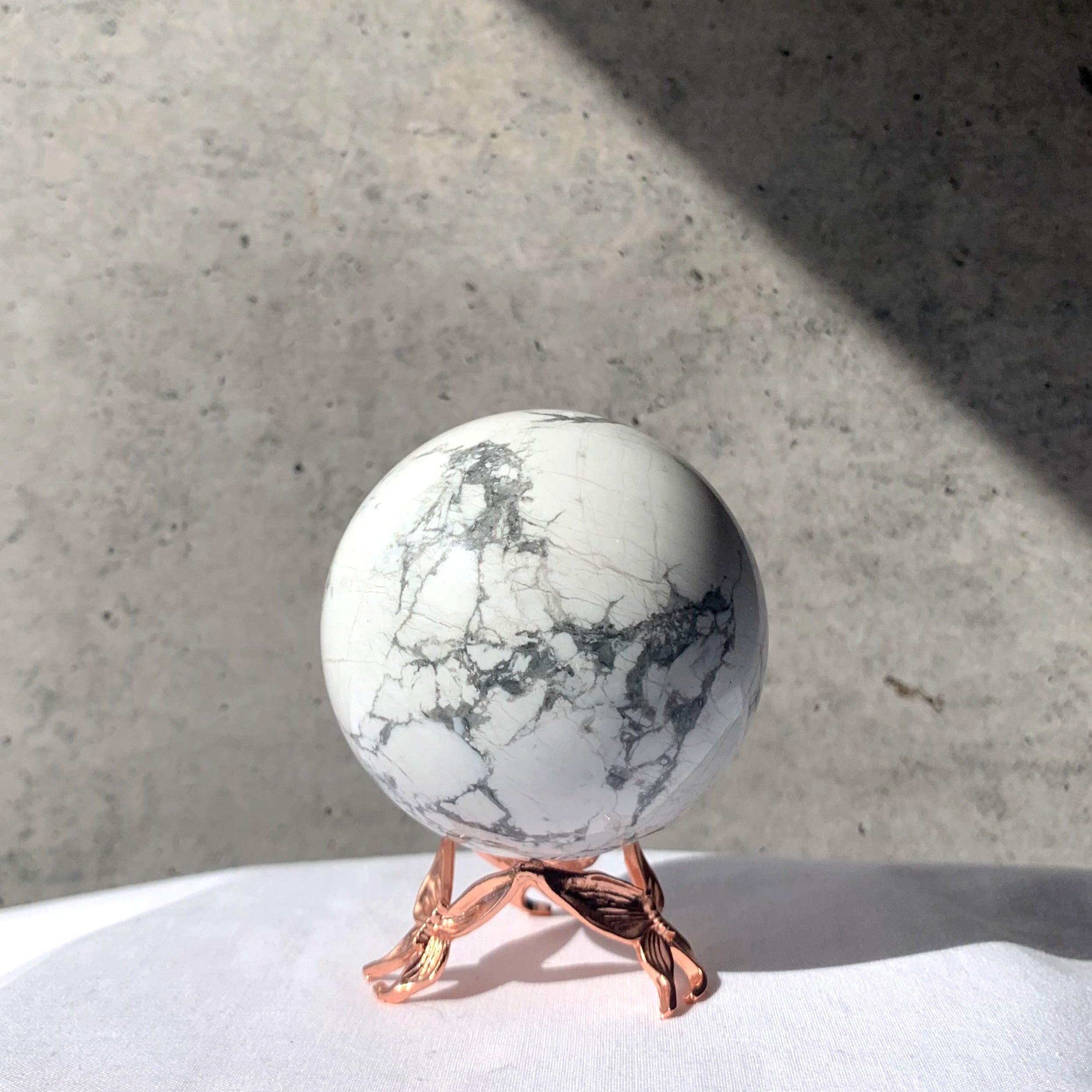 Howlite Sphere