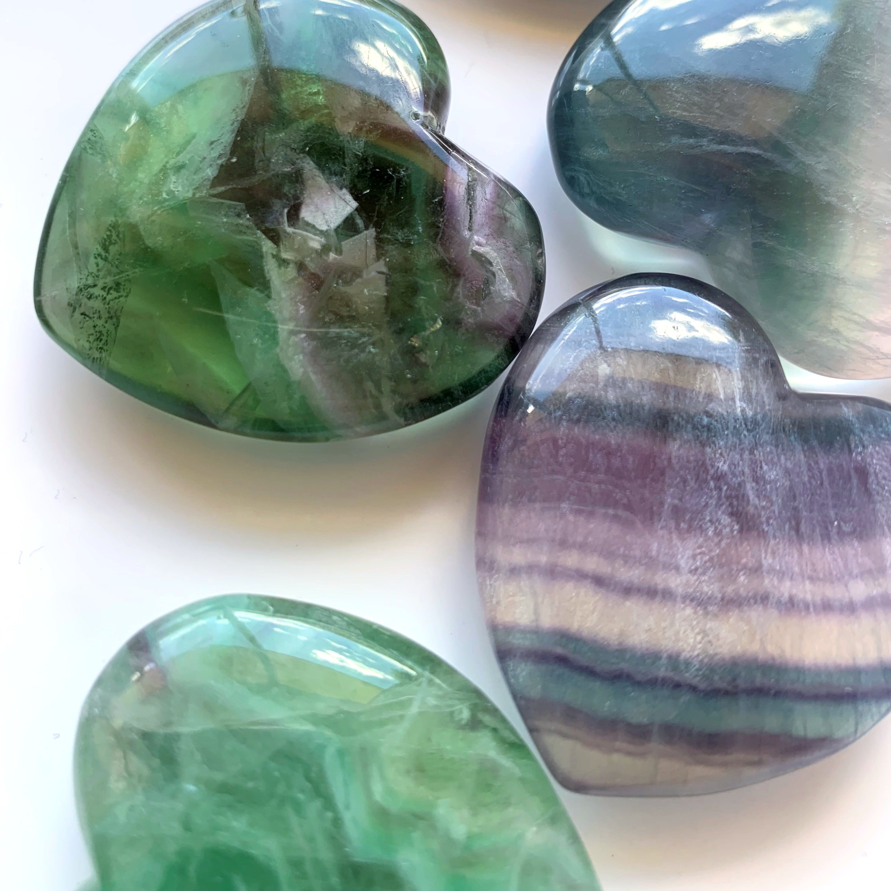 Fluorite Heart | Medium