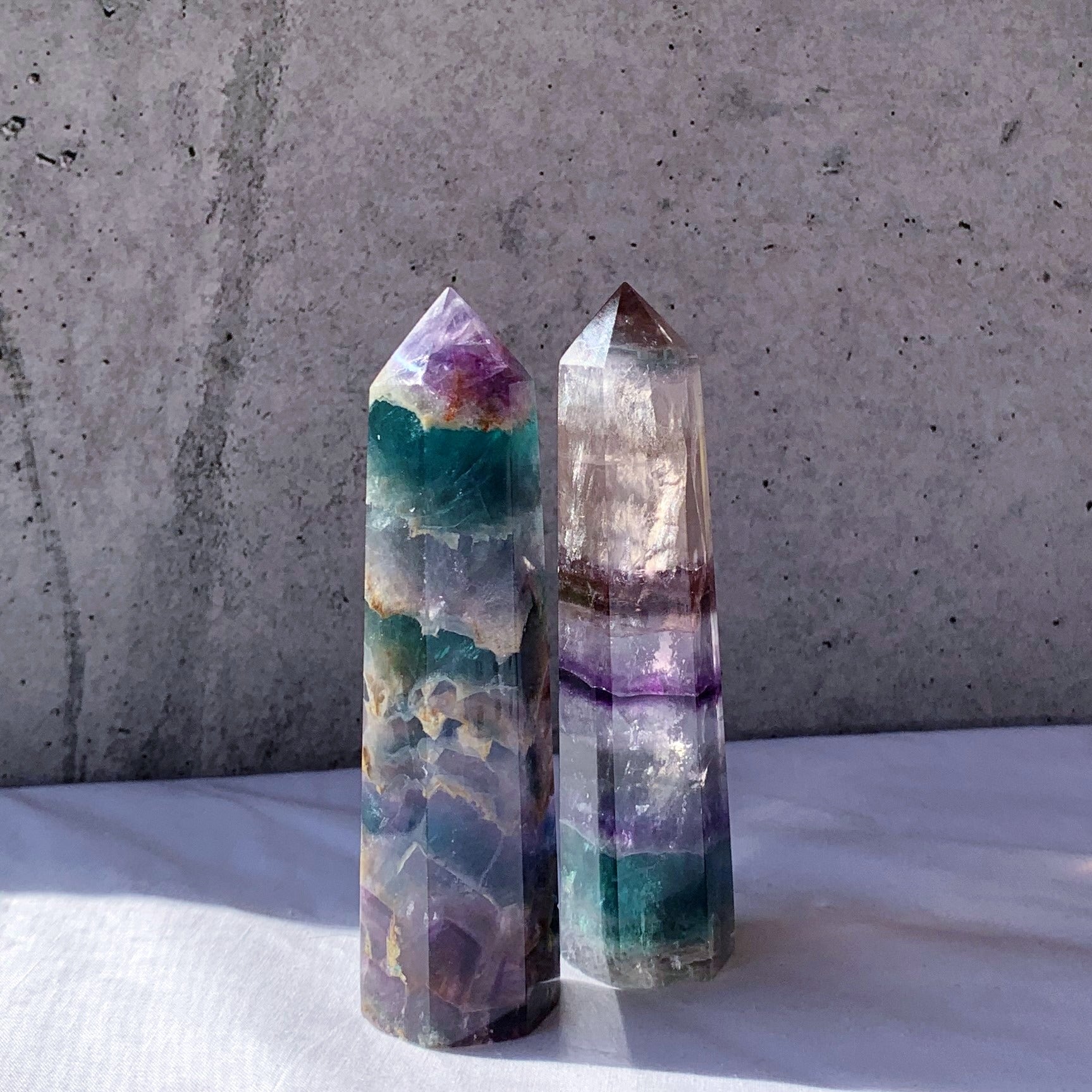 Fluorite Generator Point | Large
