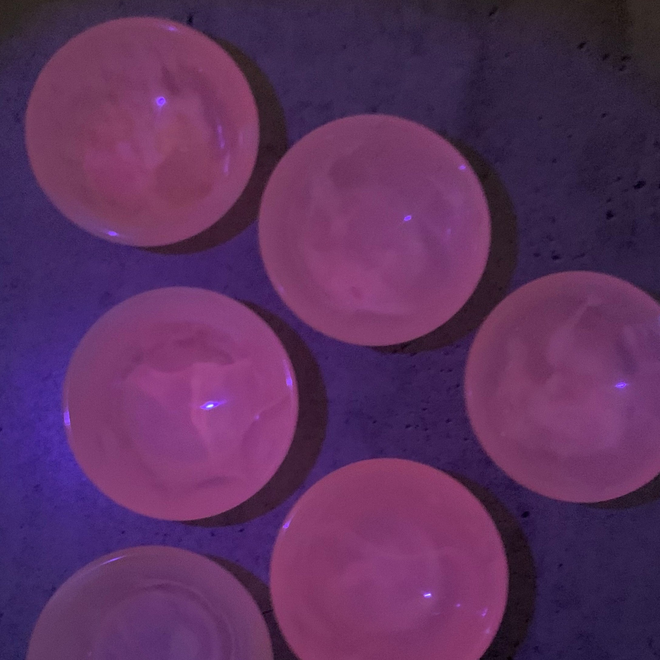Pink Mangano Calcite Bowl