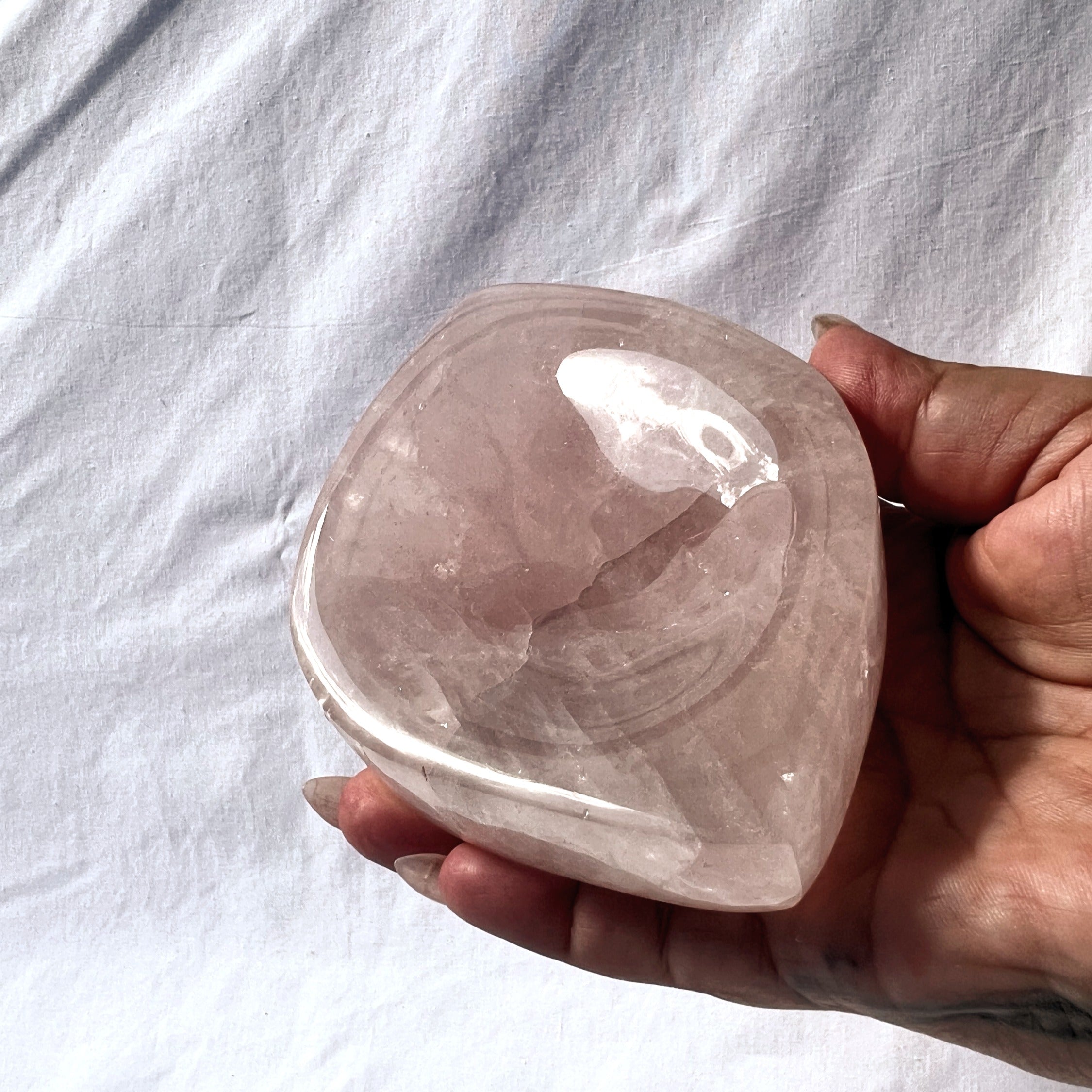 Rose Quartz Trinket Dish