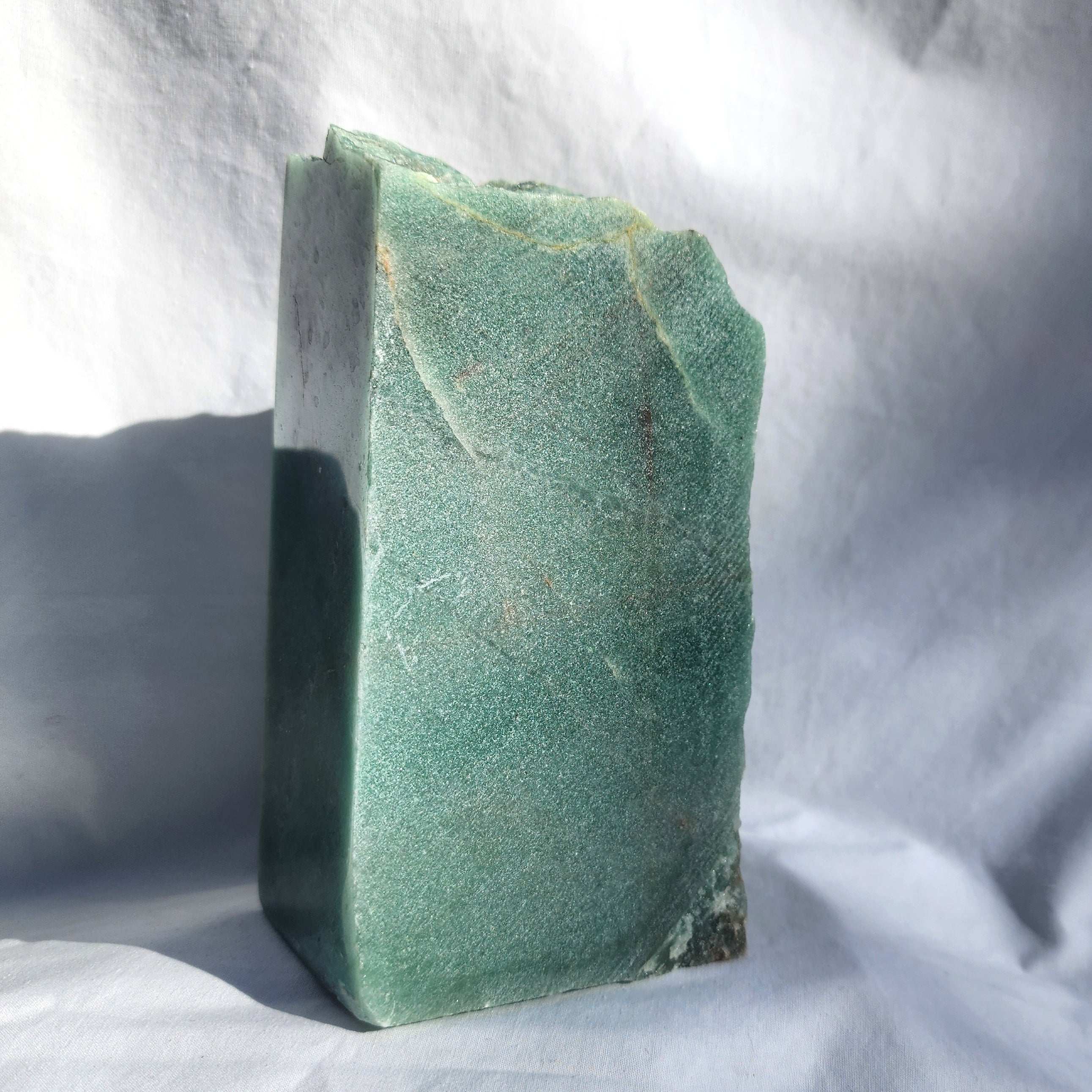 Green Aventurine Book Ends (Pair)