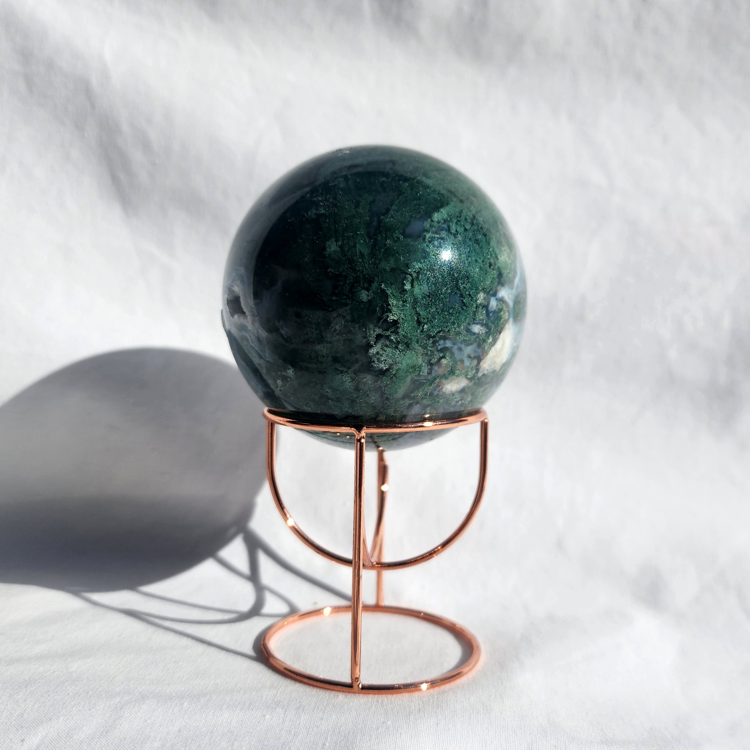 Moss Agate Sphere