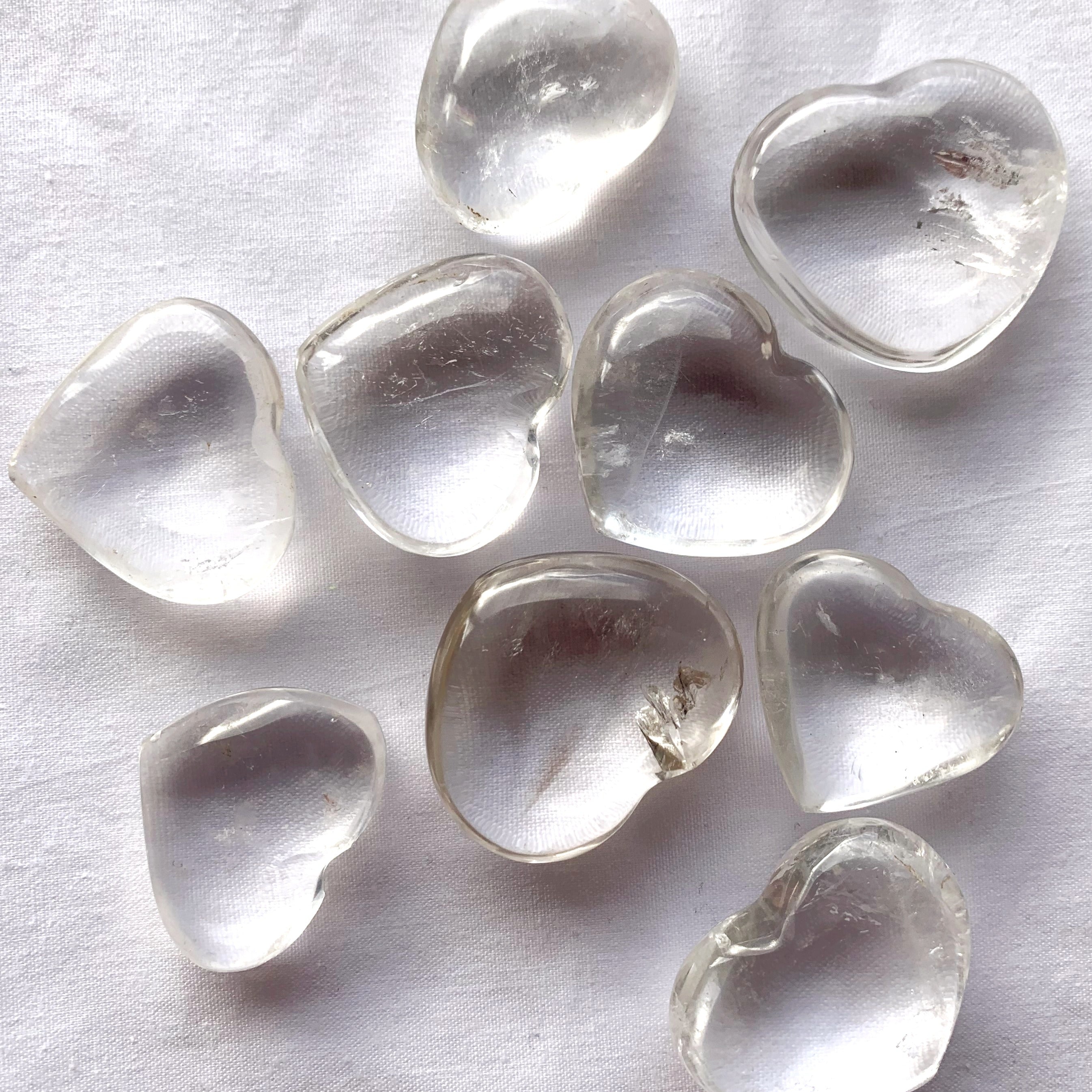 Clear Quartz Heart | Mini