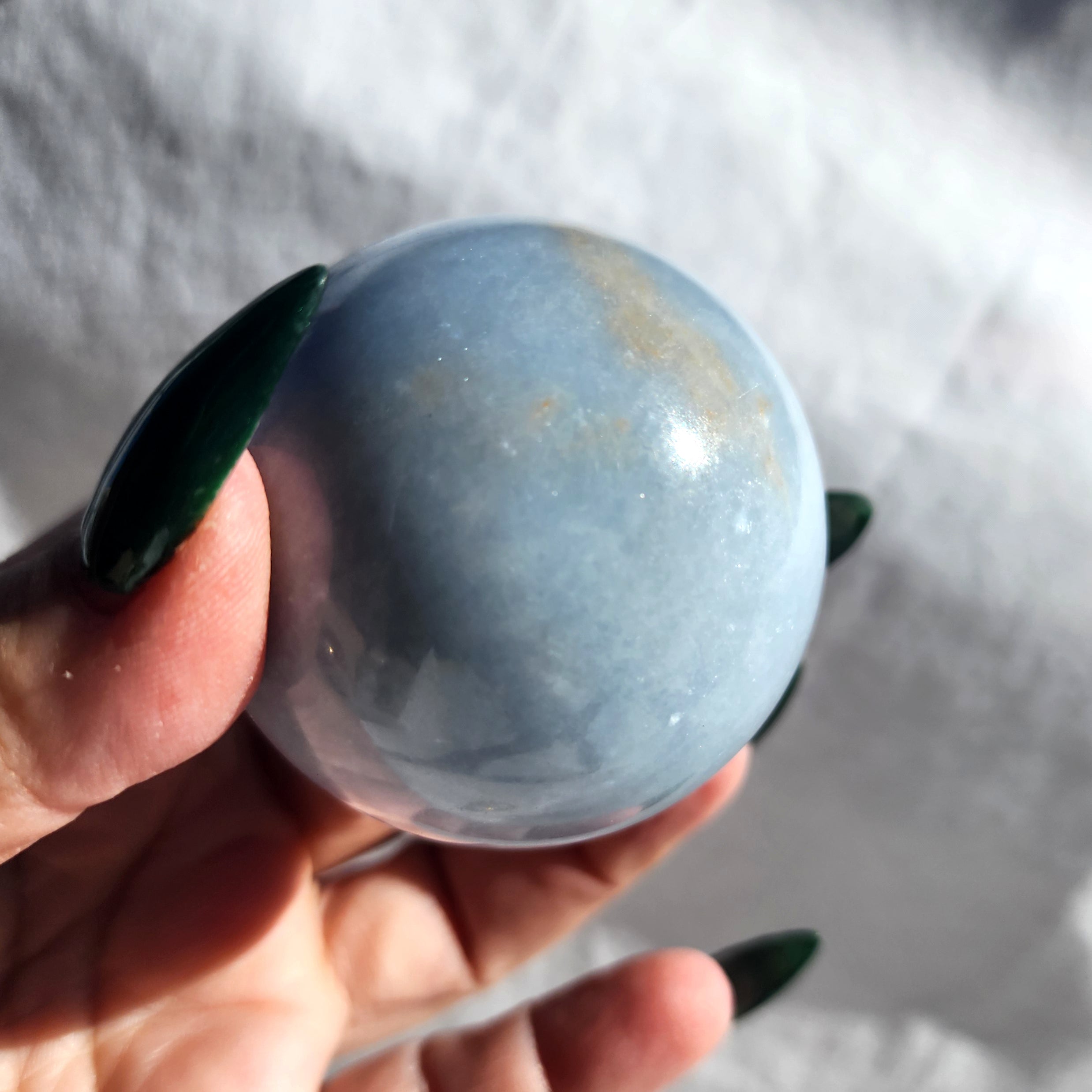 Angelite Sphere
