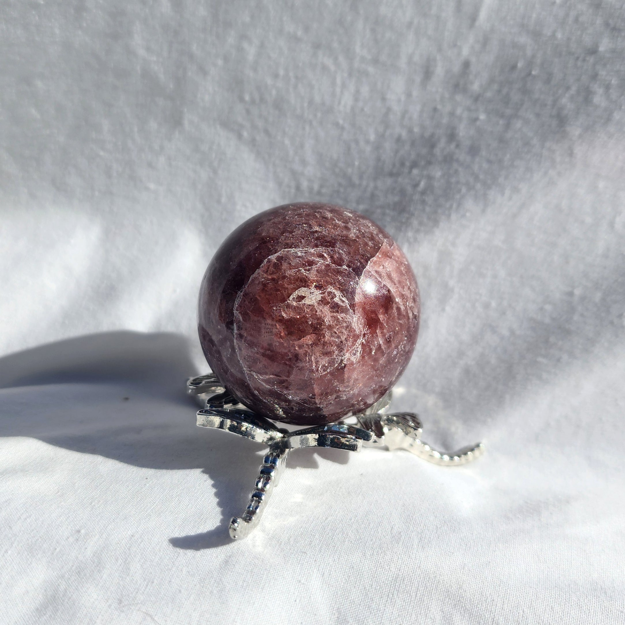 Strawberry Quartz Sphere