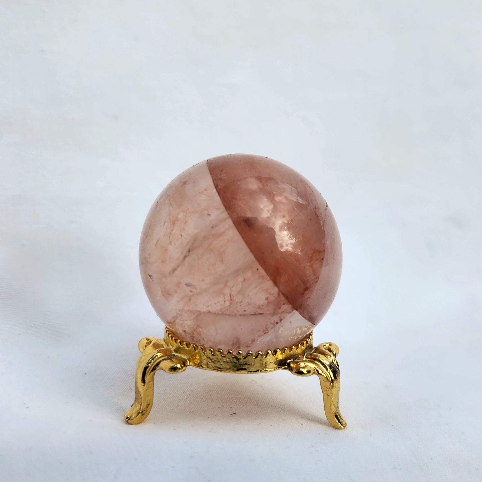 Fire Quartz Sphere