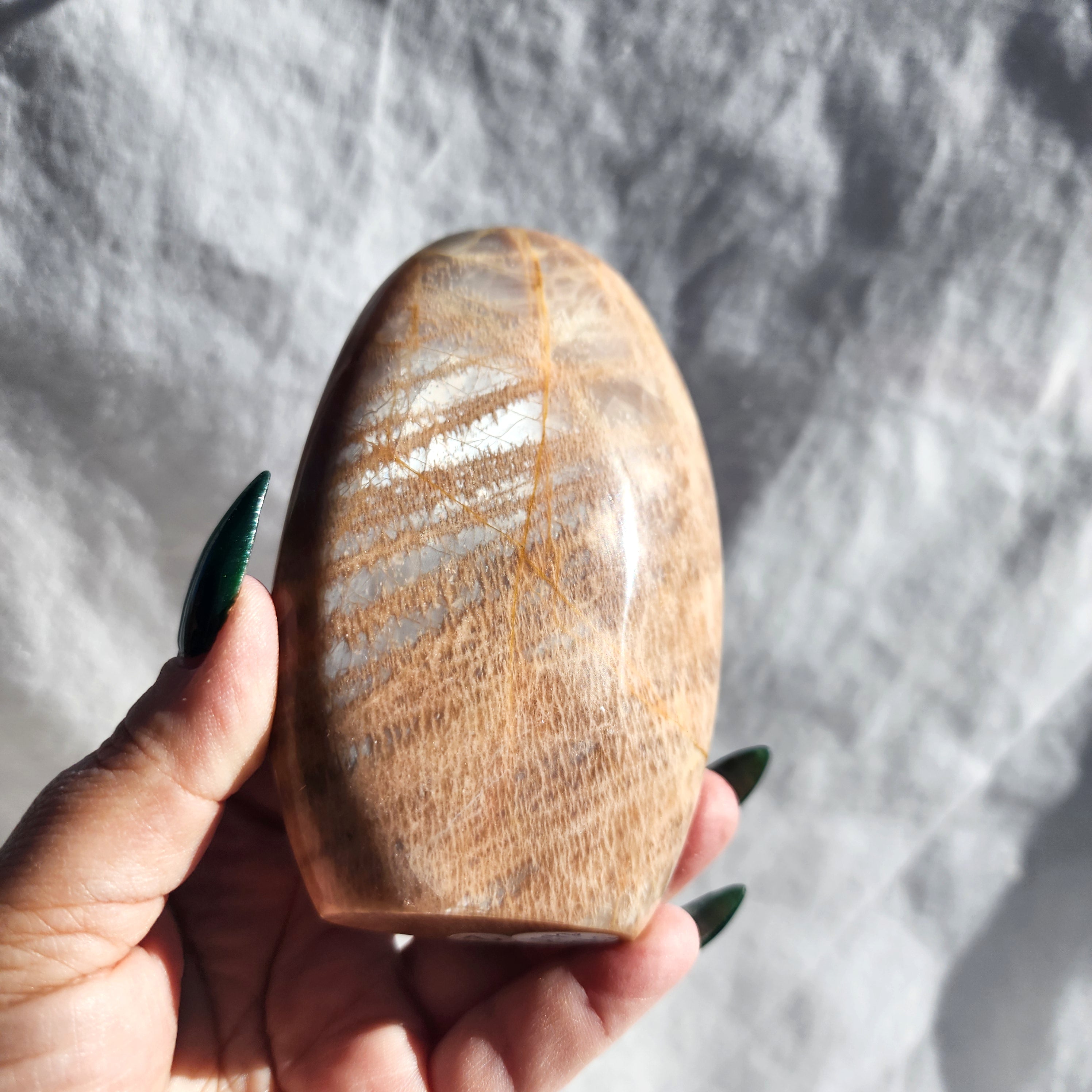 Peach Moonstone Freeform