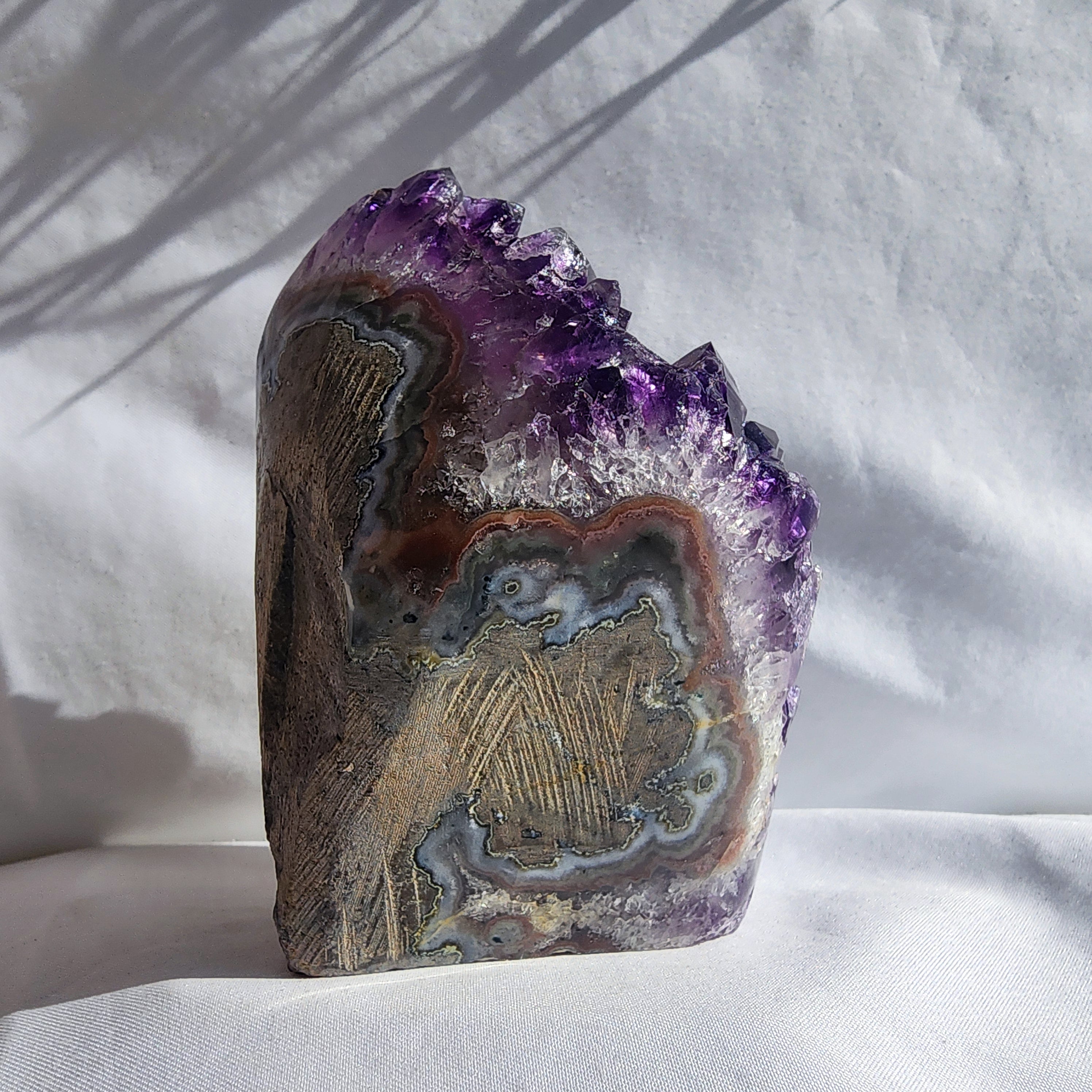 Amethyst Free Standing Cluster