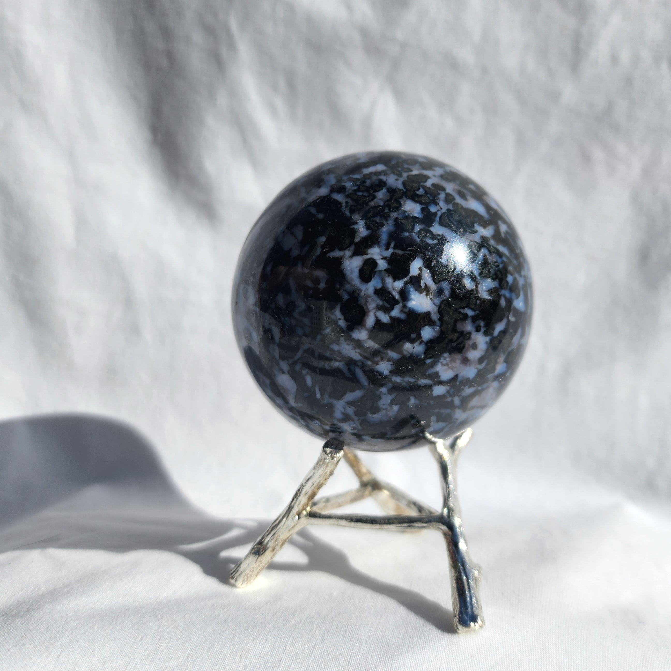 Indigo Gabbro (Mystic Merlinite) Sphere