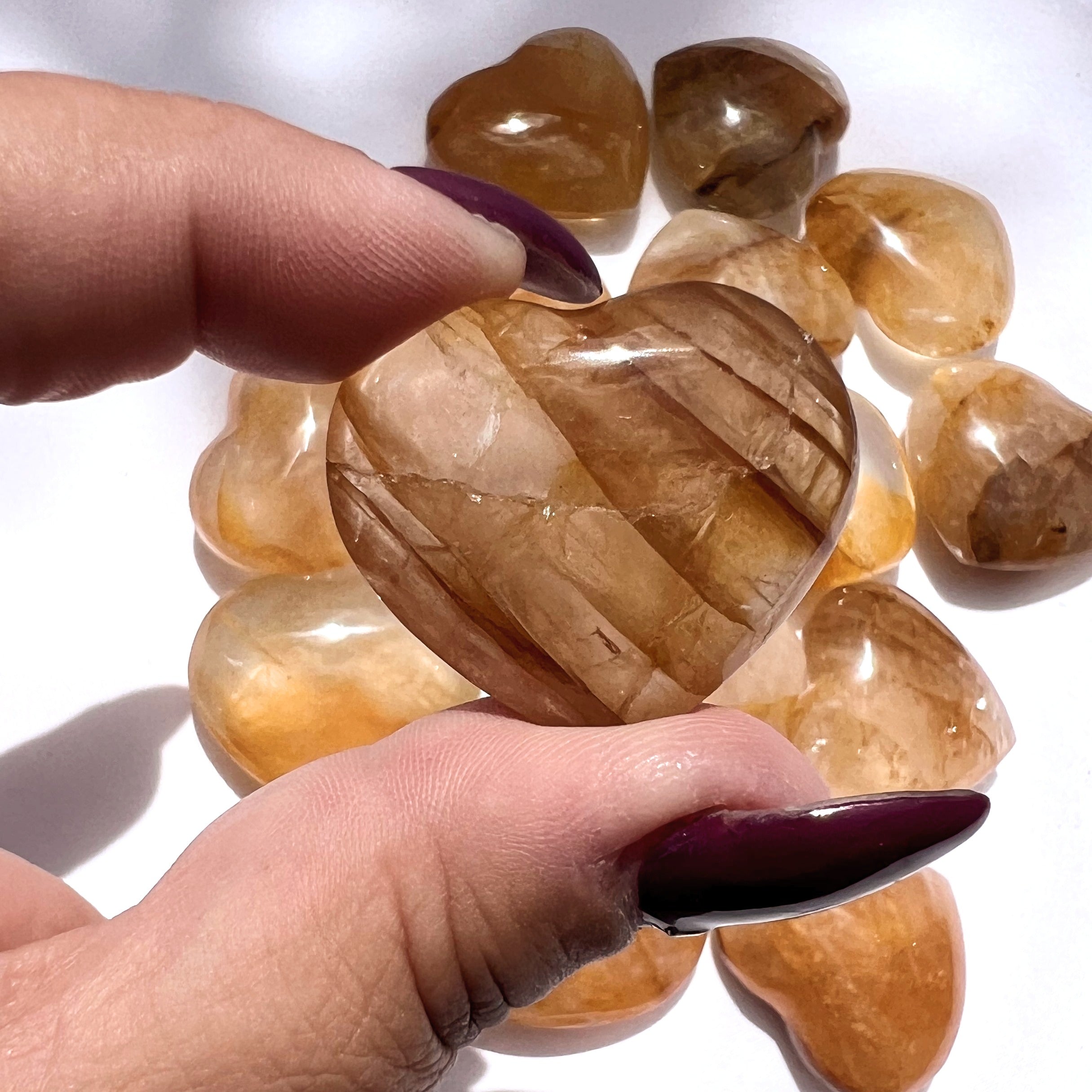 Golden Healer Heart | Mini