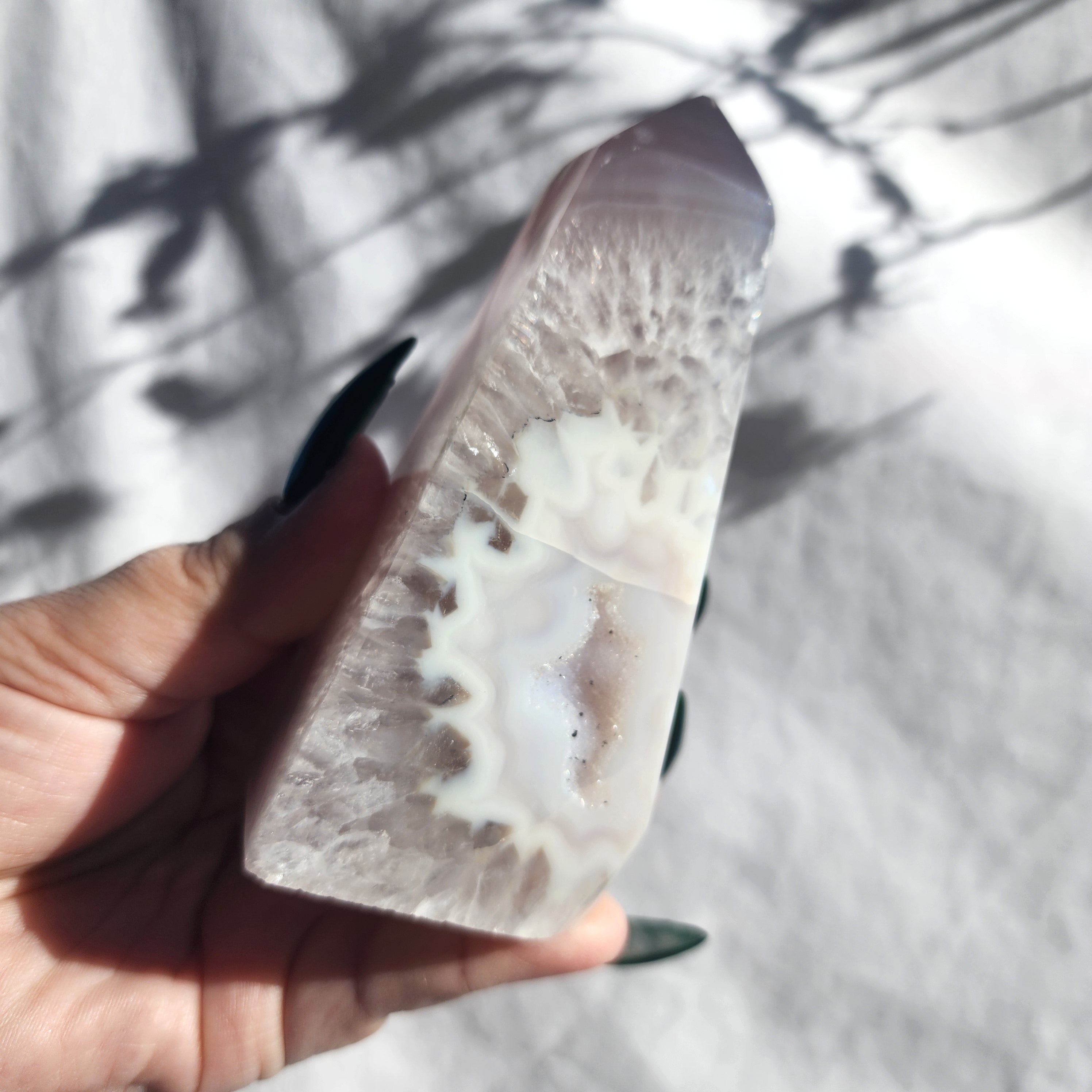 Natural Agate Tower