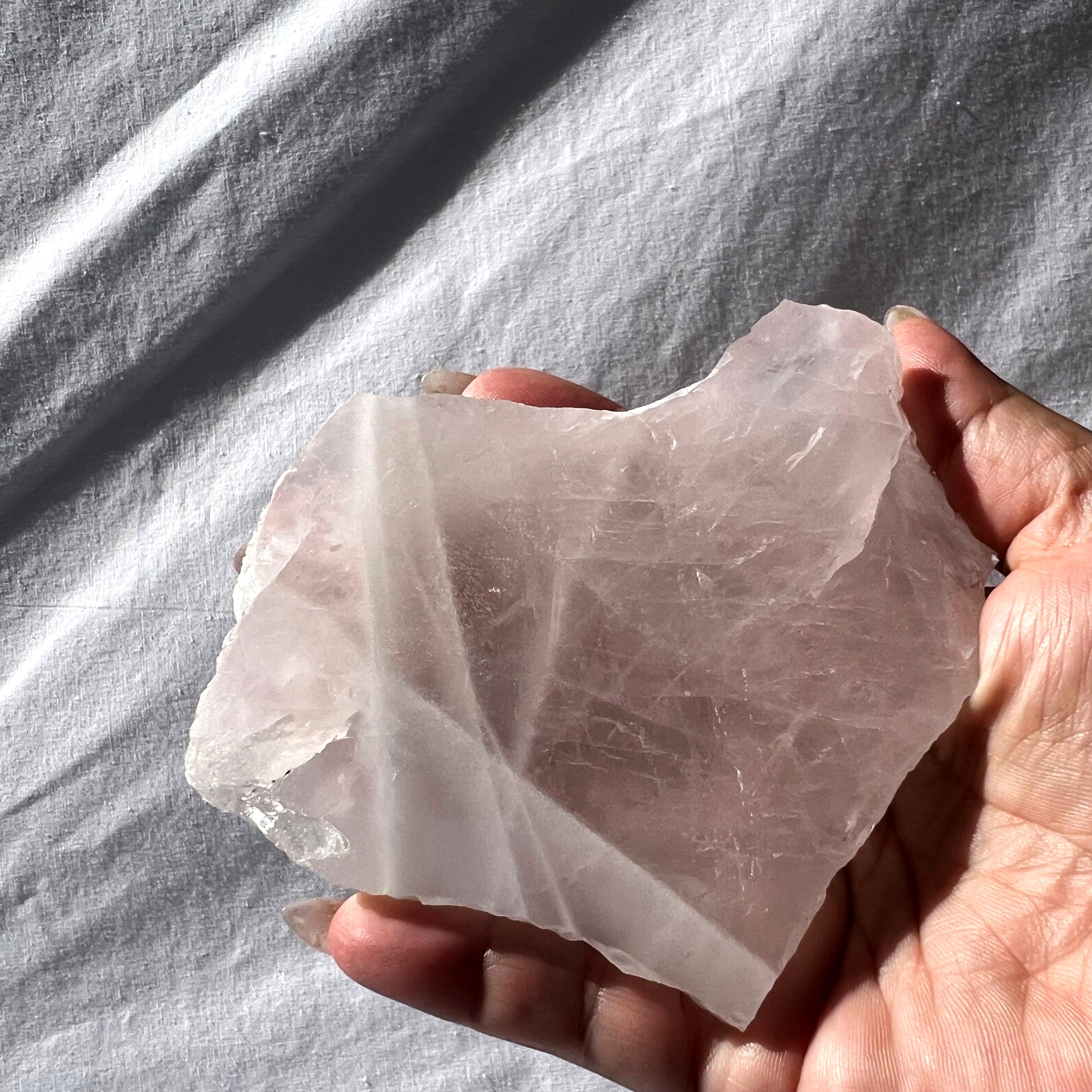 Rose Quartz Slice