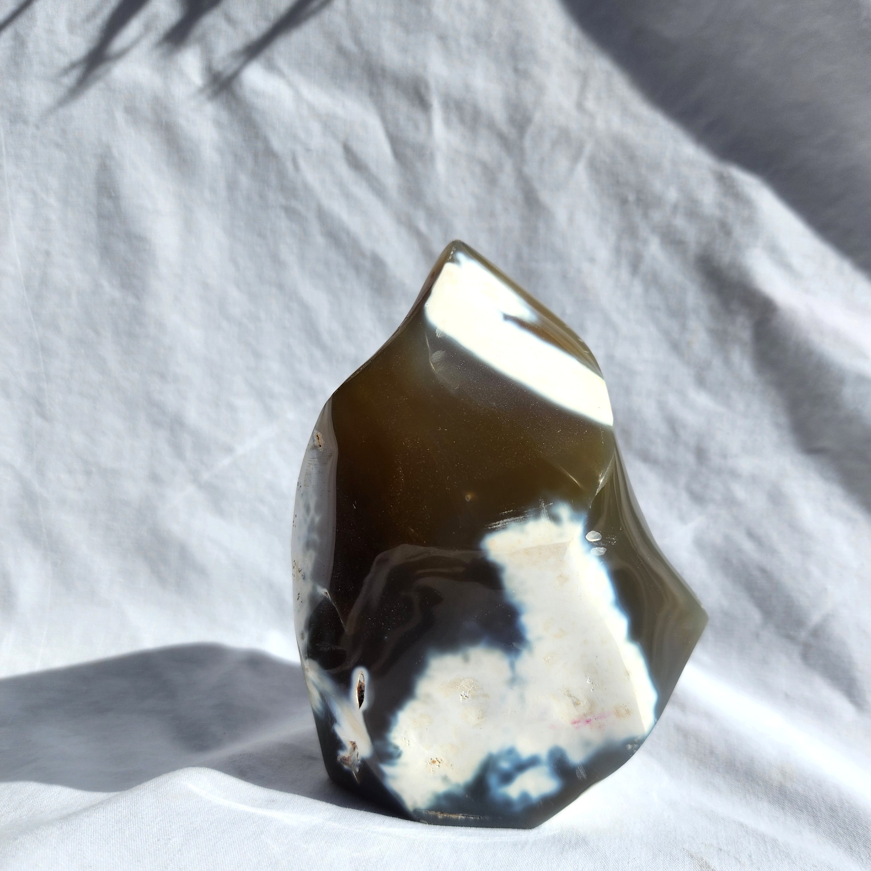 Orca Agate Flame