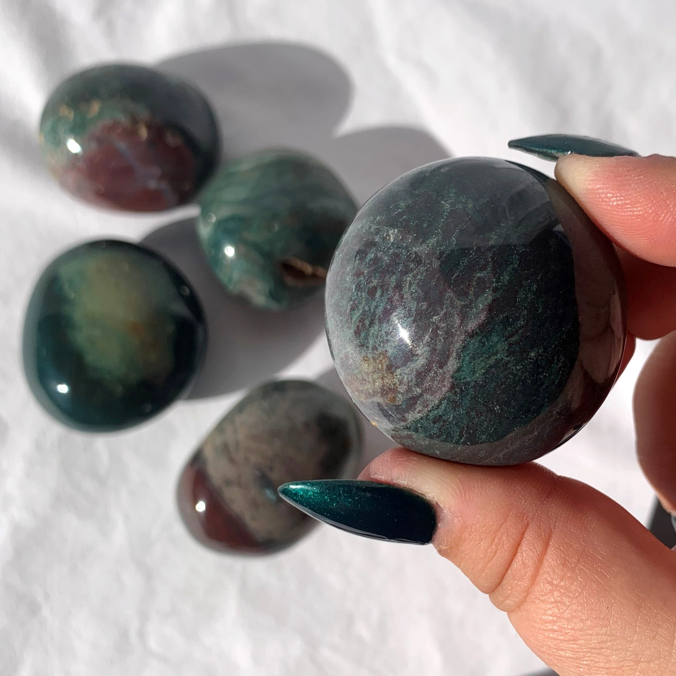 Ocean Jasper Palm Stone