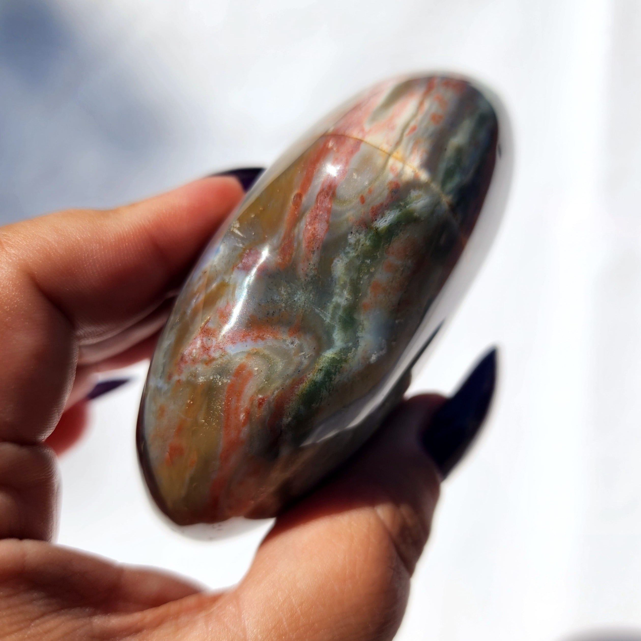 Ocean Jasper Heart