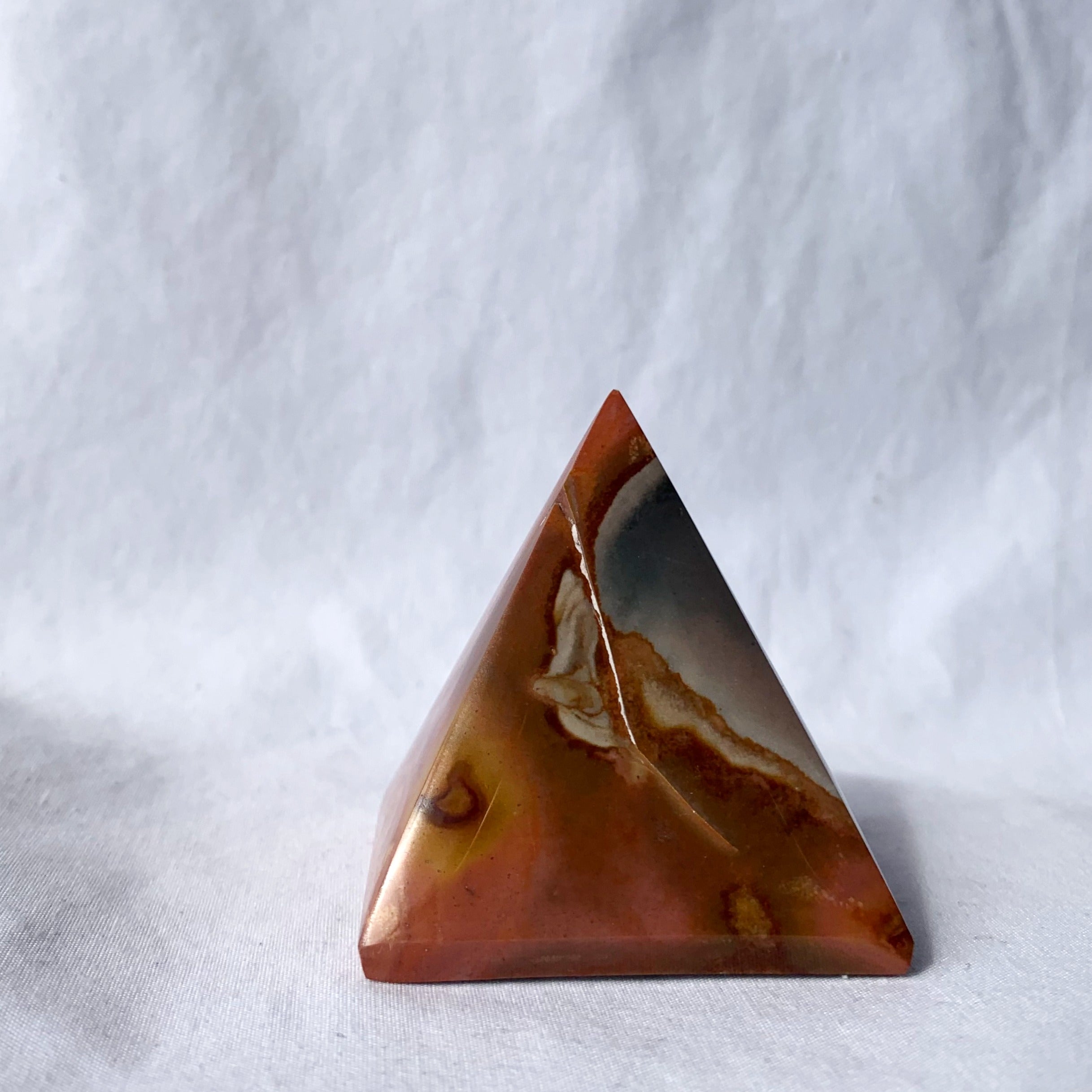 Polychrome Jasper Pyramid