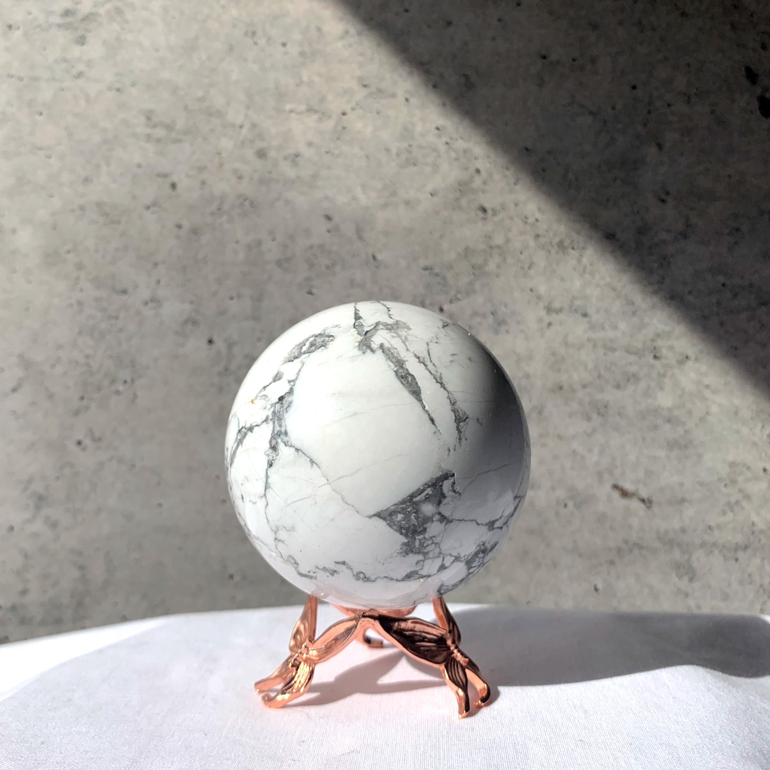 Howlite Sphere