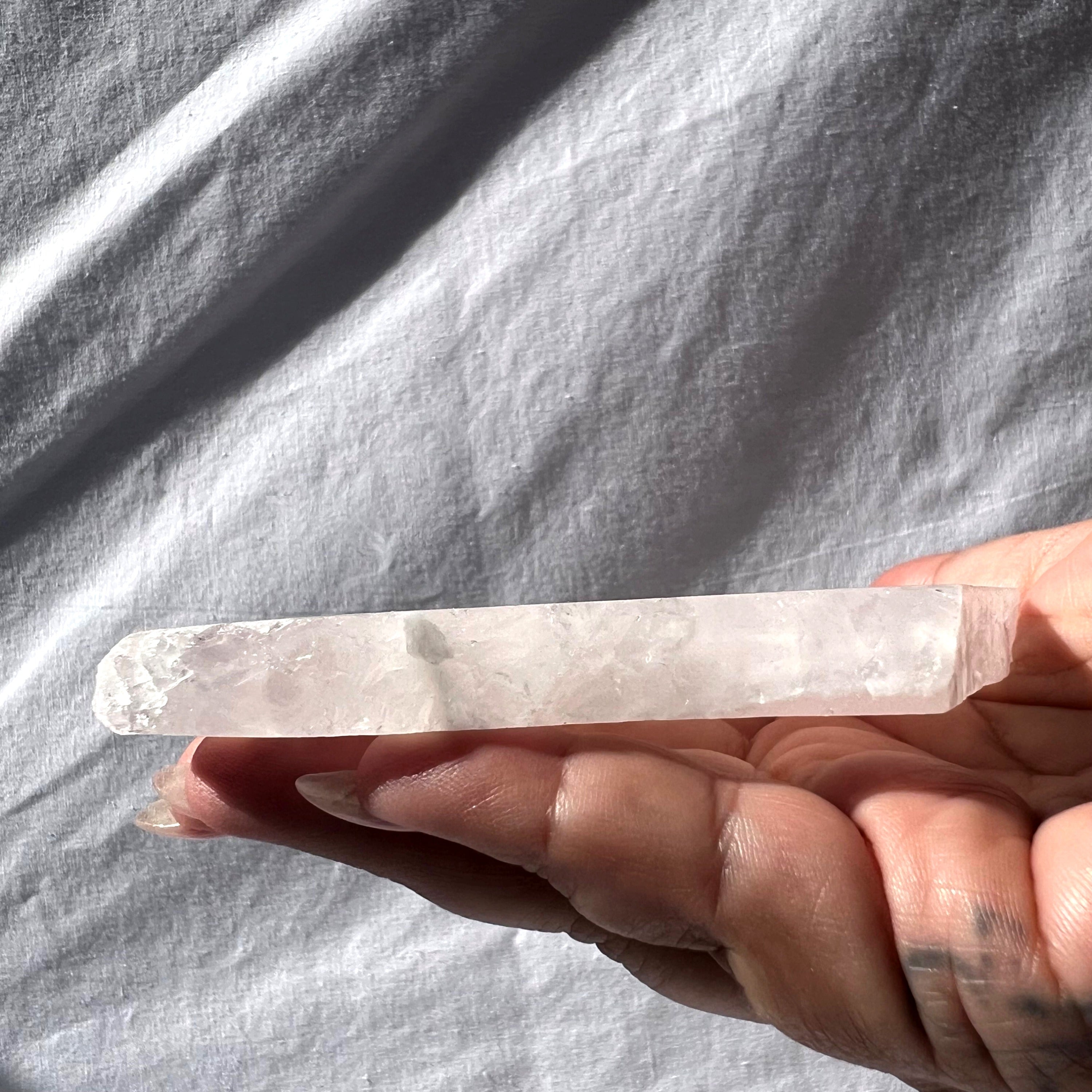 Rose Quartz Slice