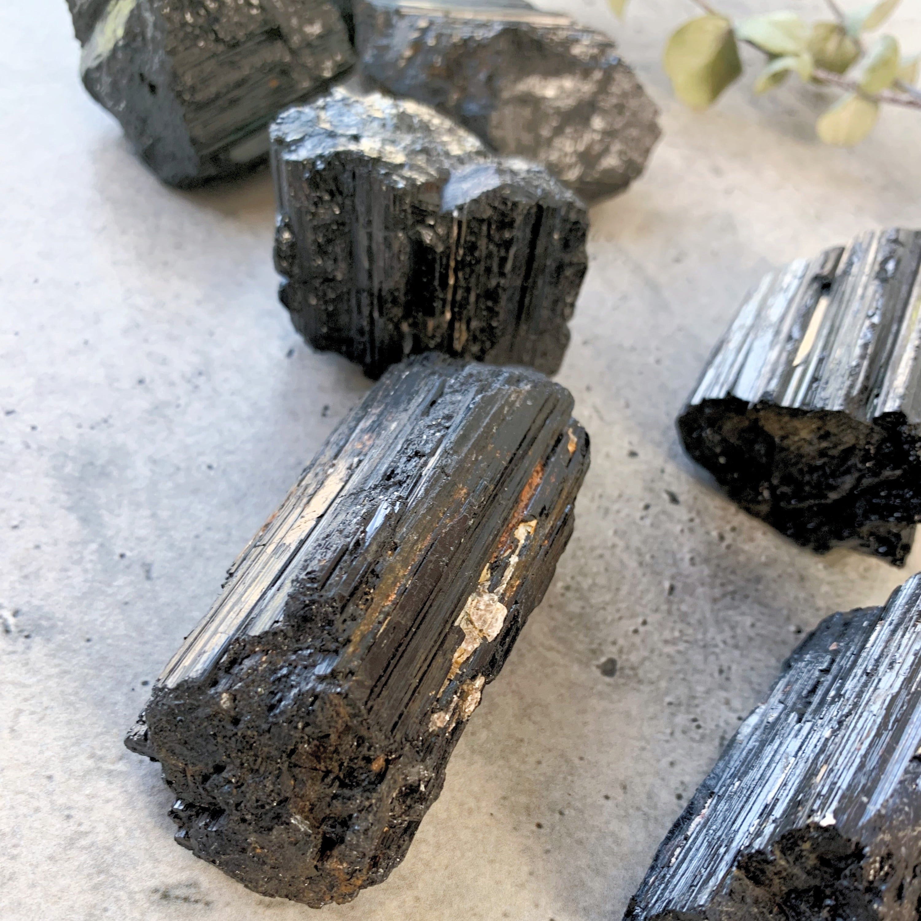 Black Tourmaline Raw | Large