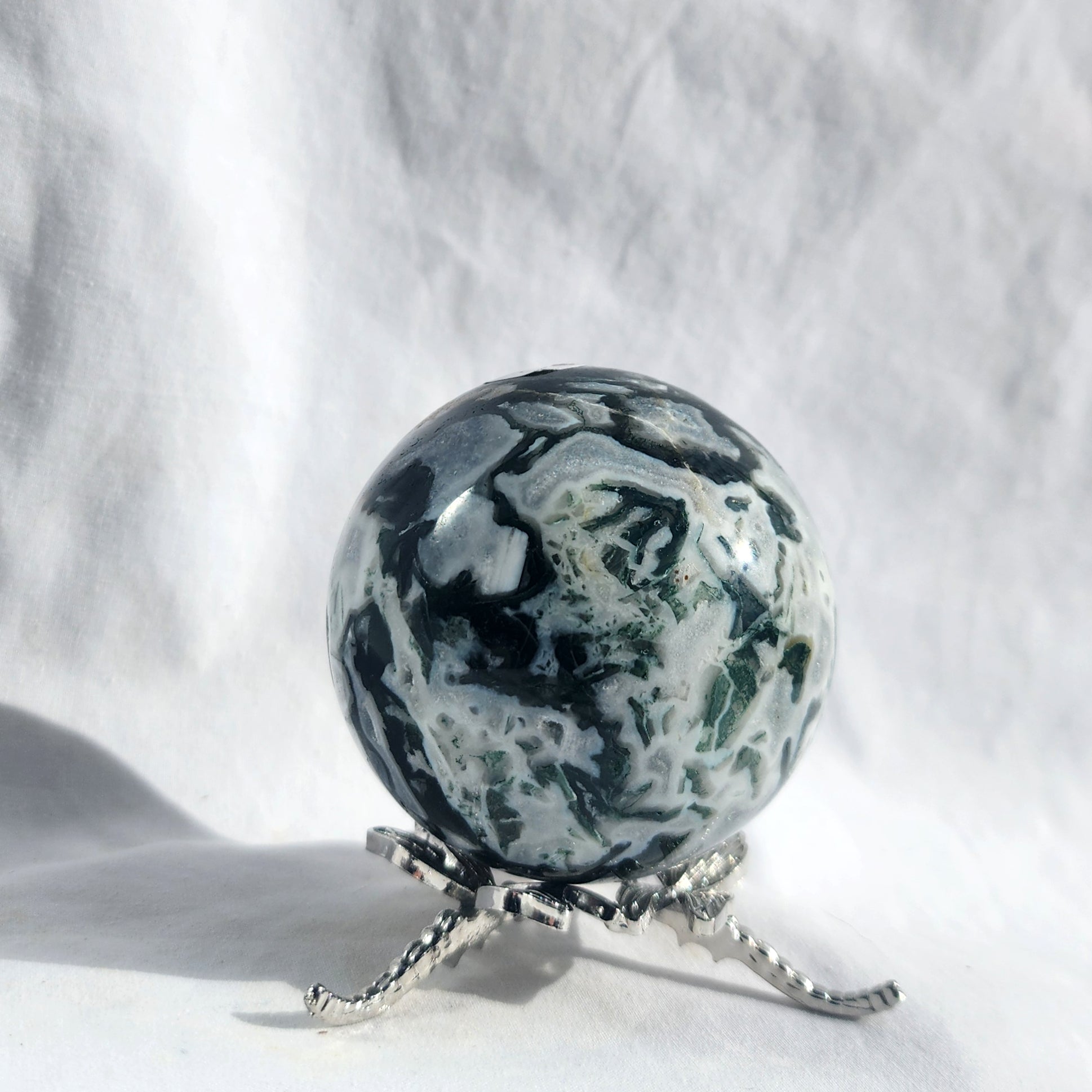 Tree Agate Sphere