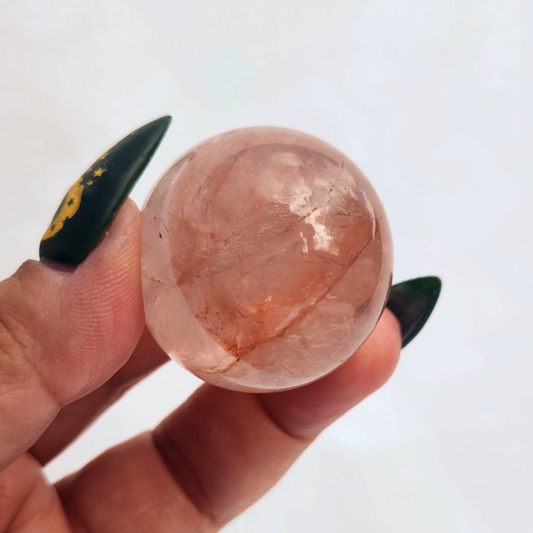 Fire Quartz Sphere
