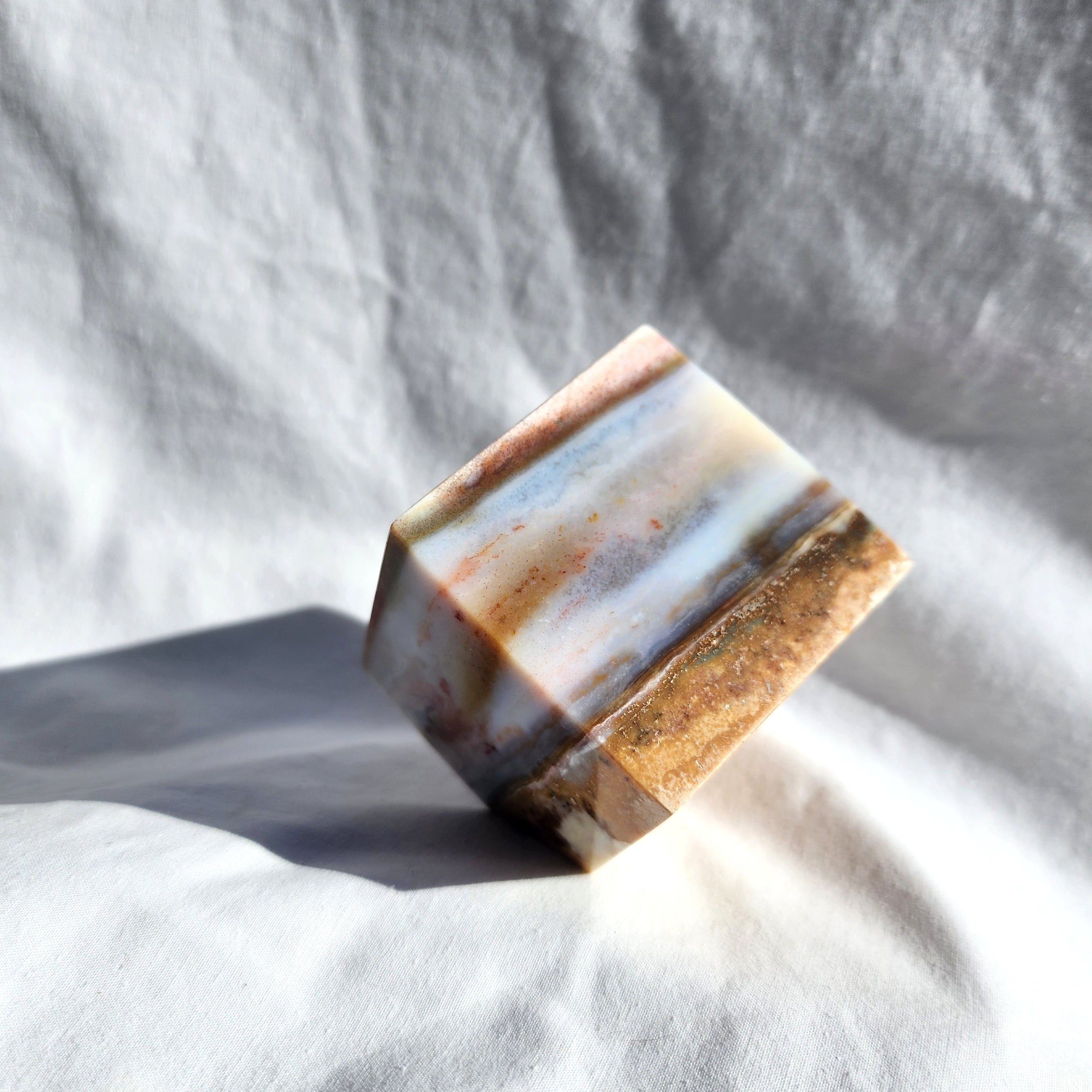 Ocean Jasper Cube