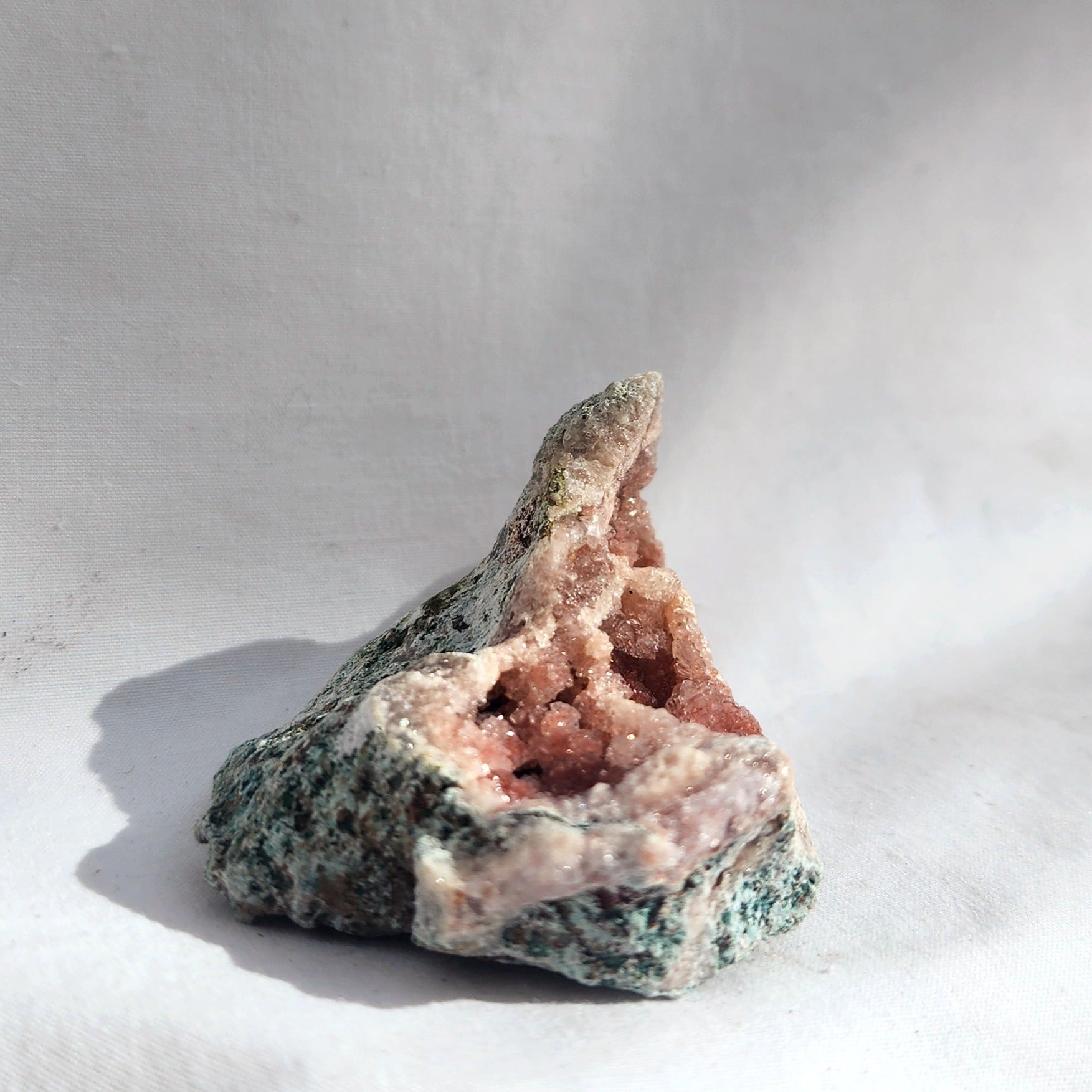 Pink Amethyst Raw Druzy Cluster