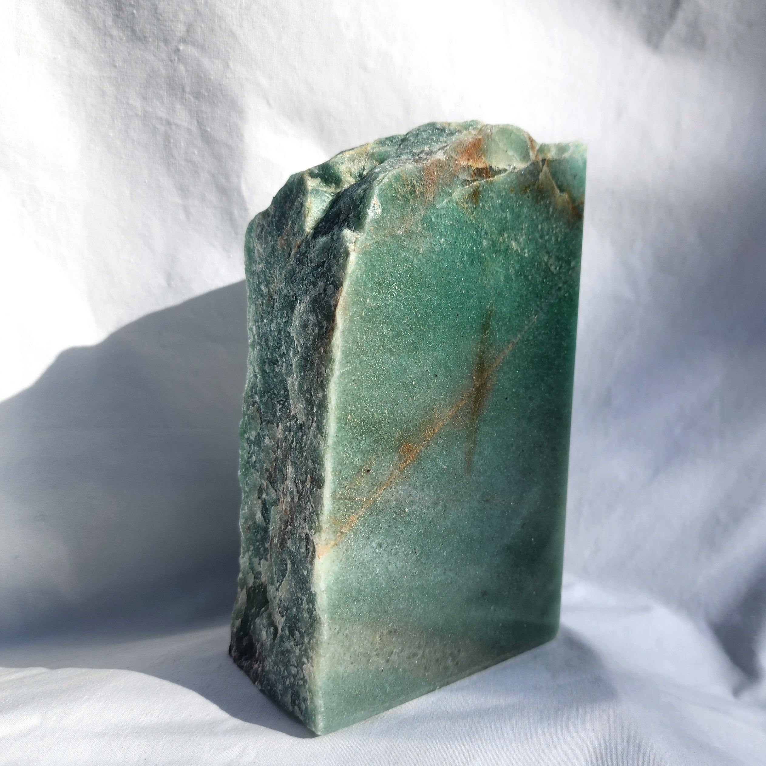 Green Aventurine Book Ends (Pair)