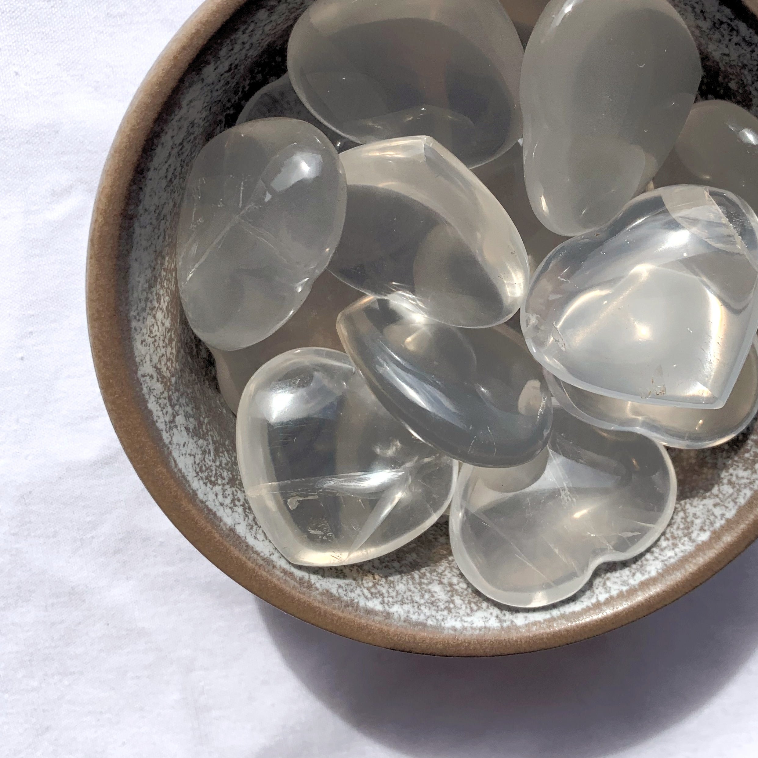 Girasol Quartz Heart