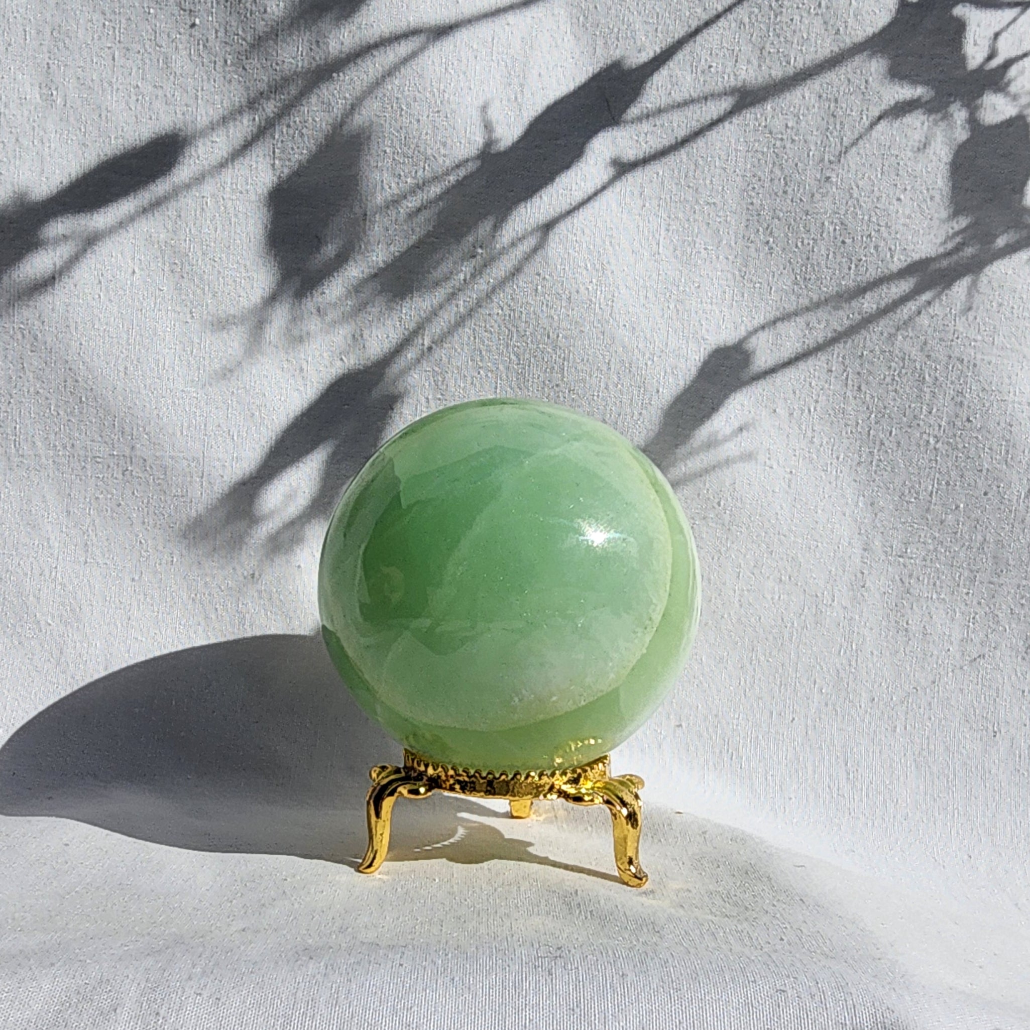 Pistachio Calcite Sphere