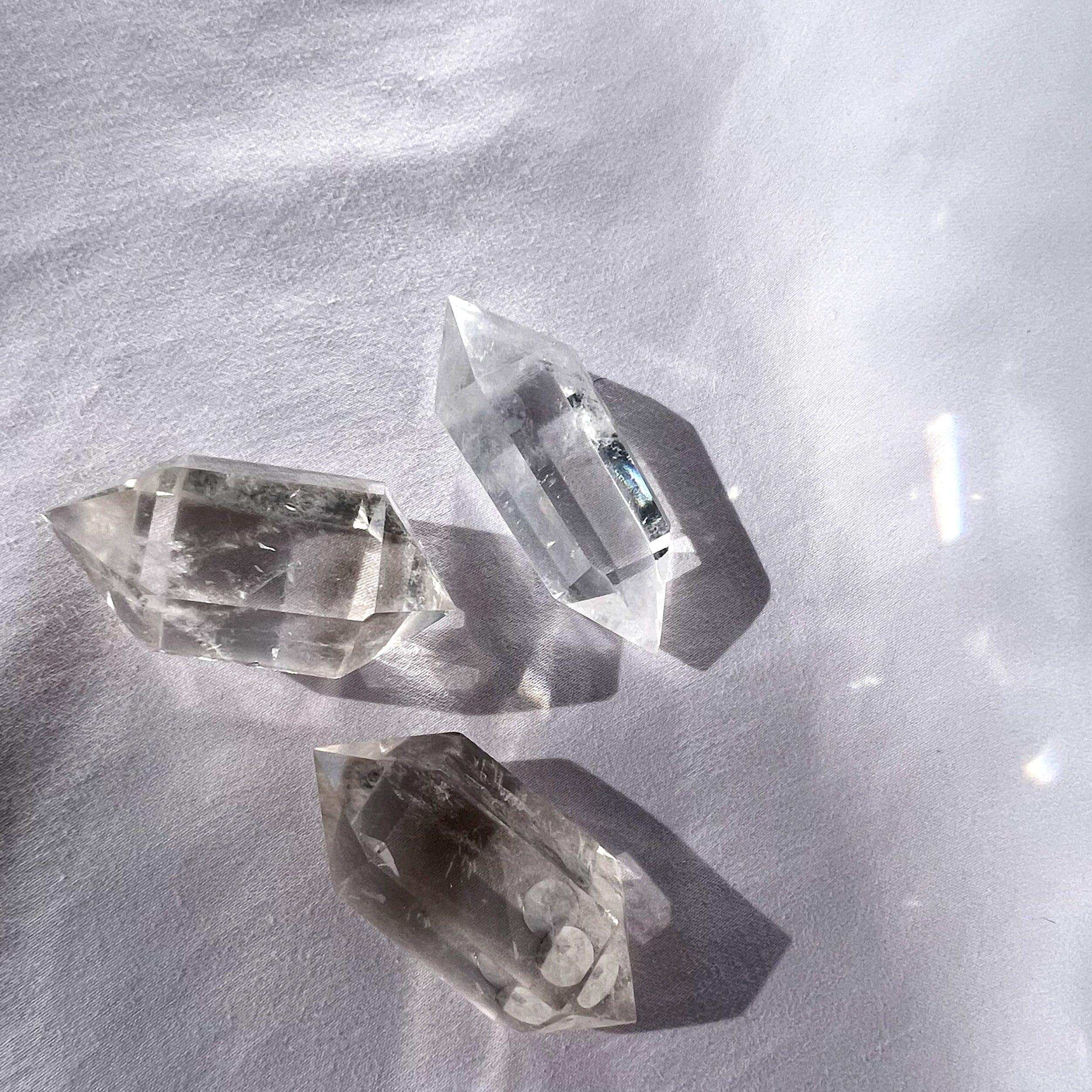 Clear Quartz Double Terminator | Medium
