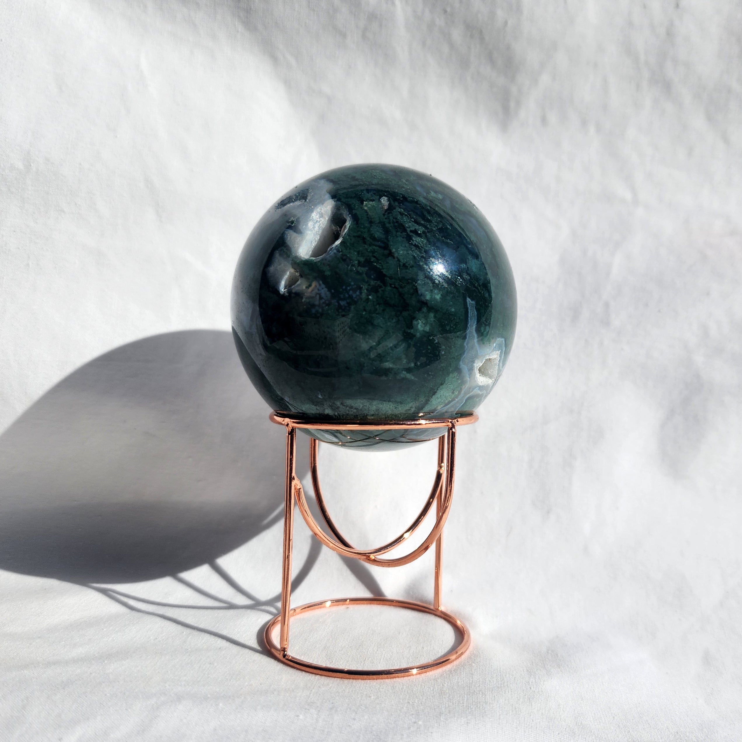 Moss Agate Sphere
