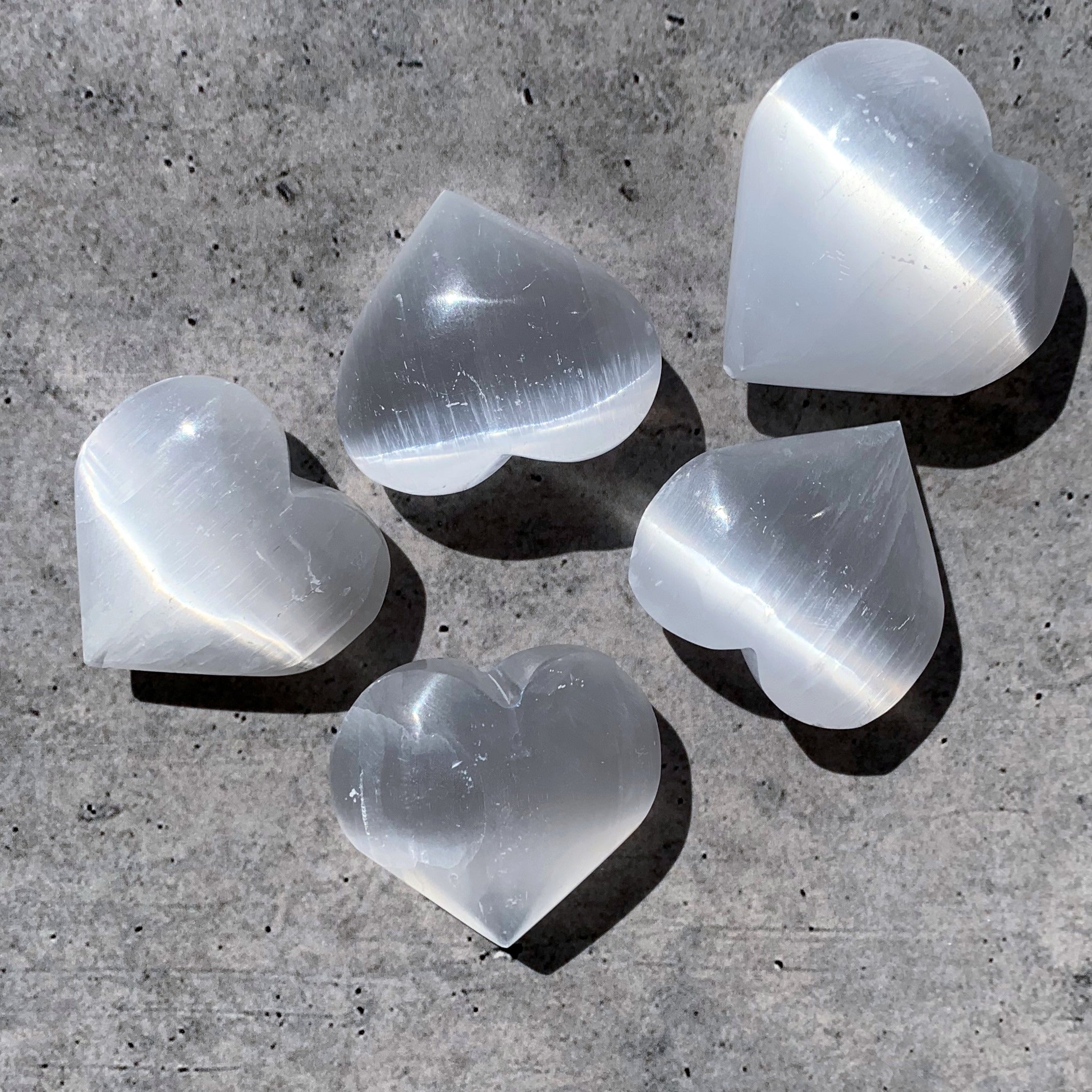 Selenite Heart | Small