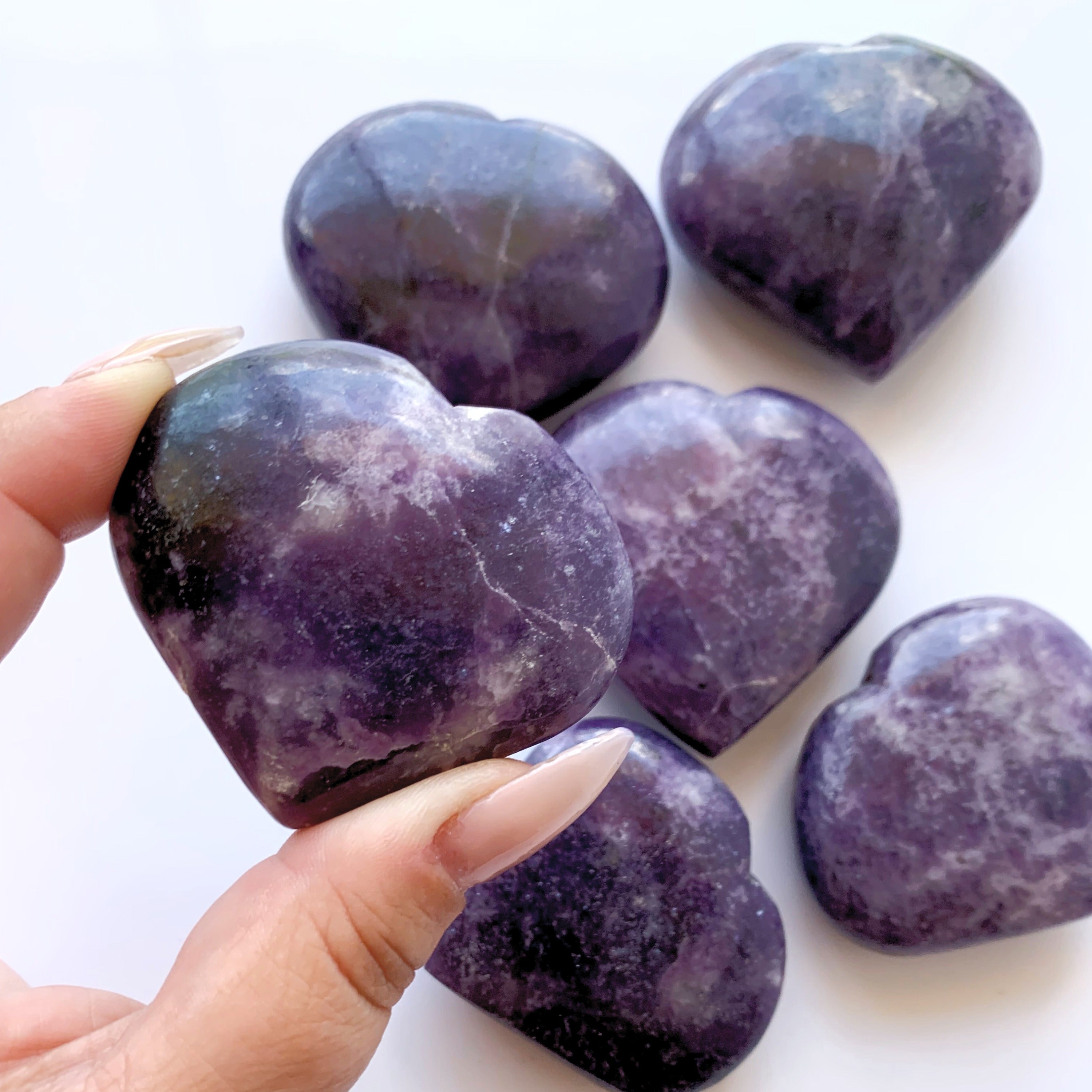 Lepidolite Heart | Medium