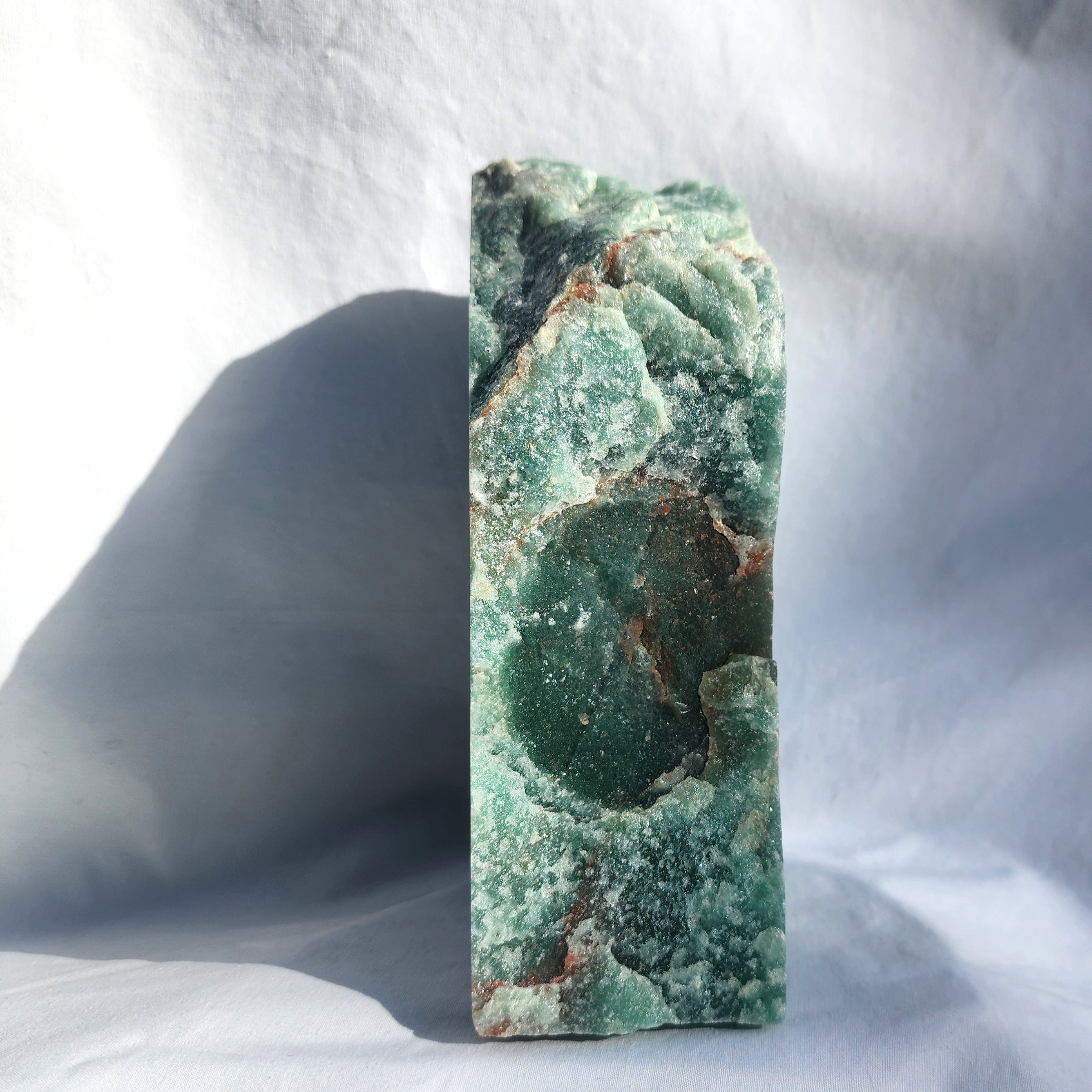 Green Aventurine Book Ends (Pair)