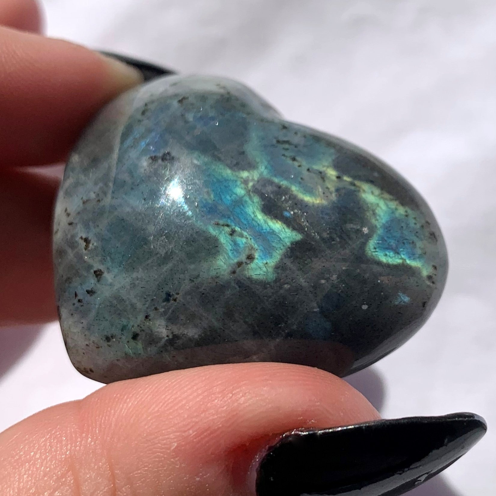 Labradorite Heart | Small