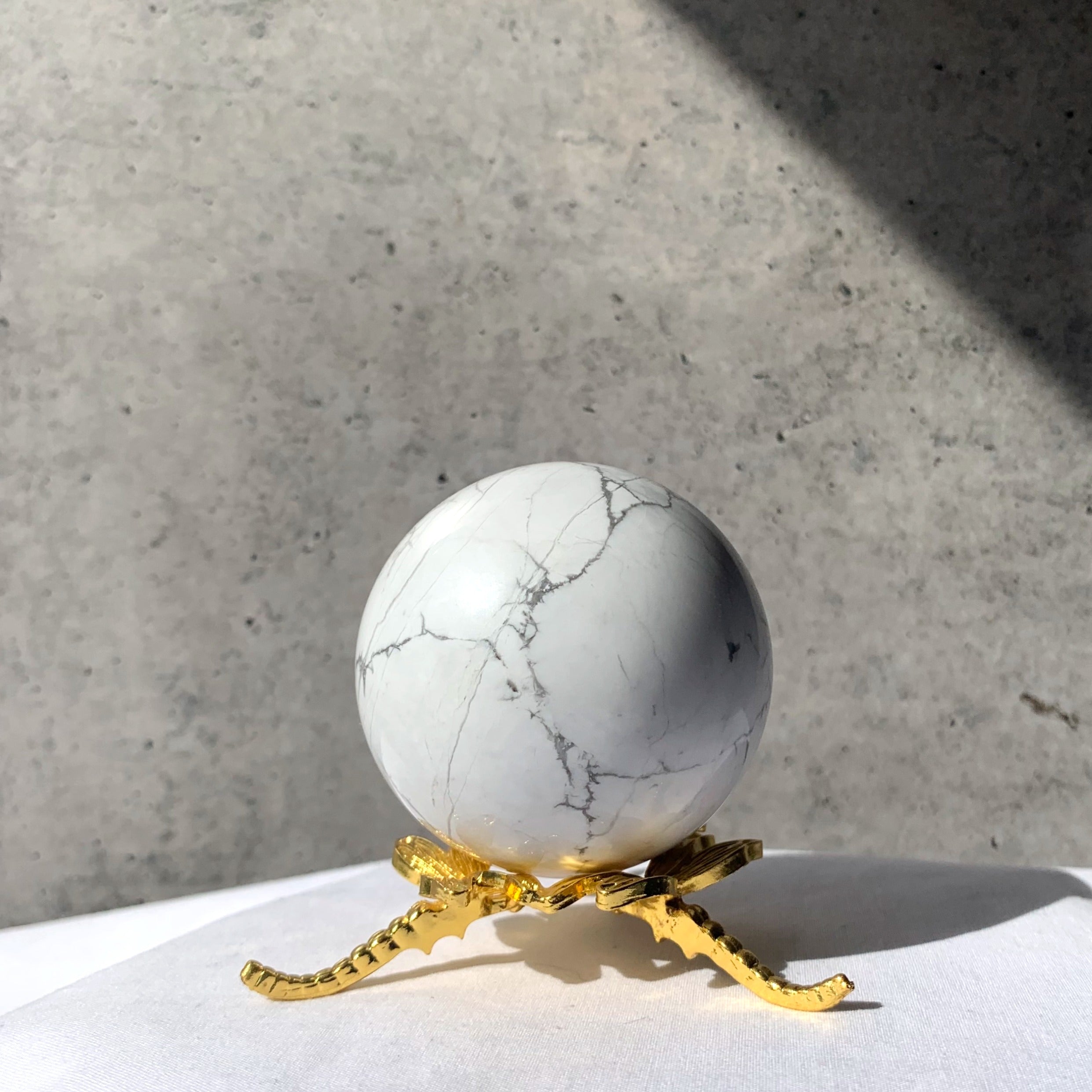 Howlite Sphere