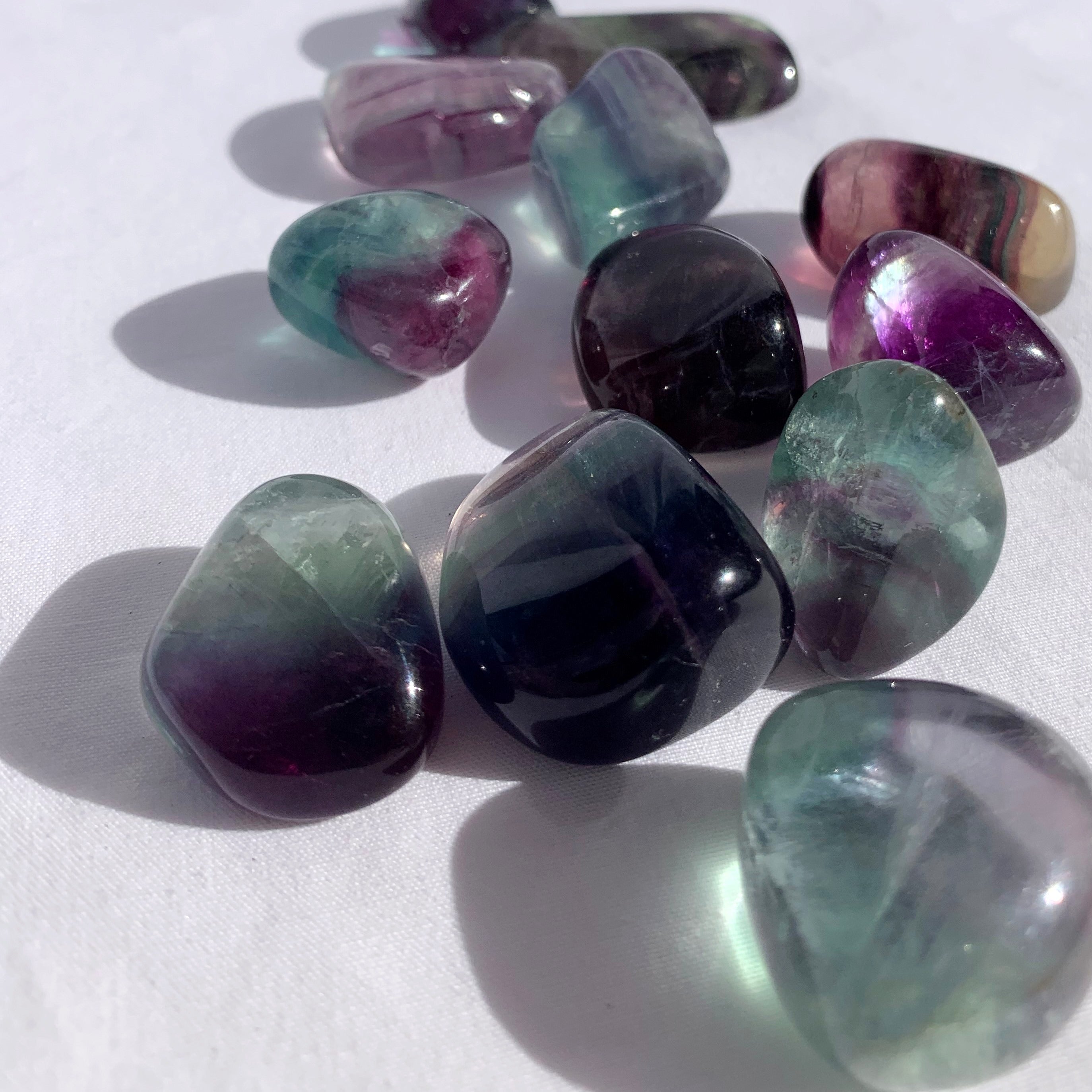 Fluorite Tumble