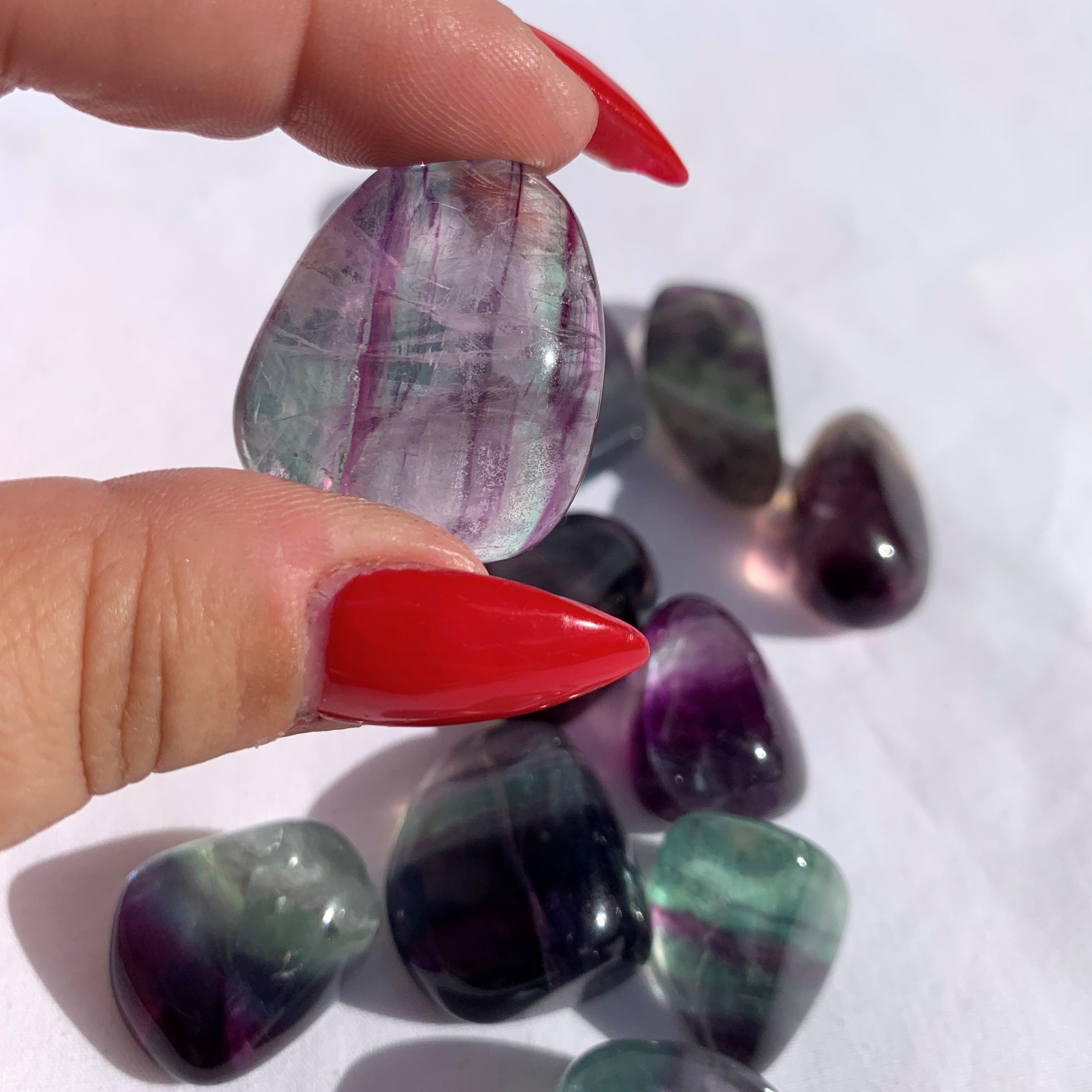 Fluorite Tumble