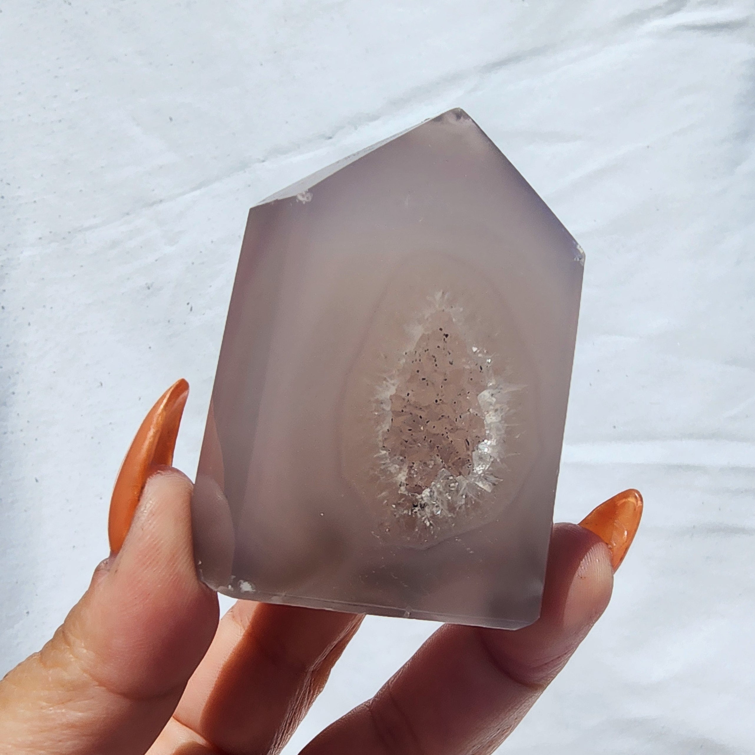 Natural Agate Generator Point