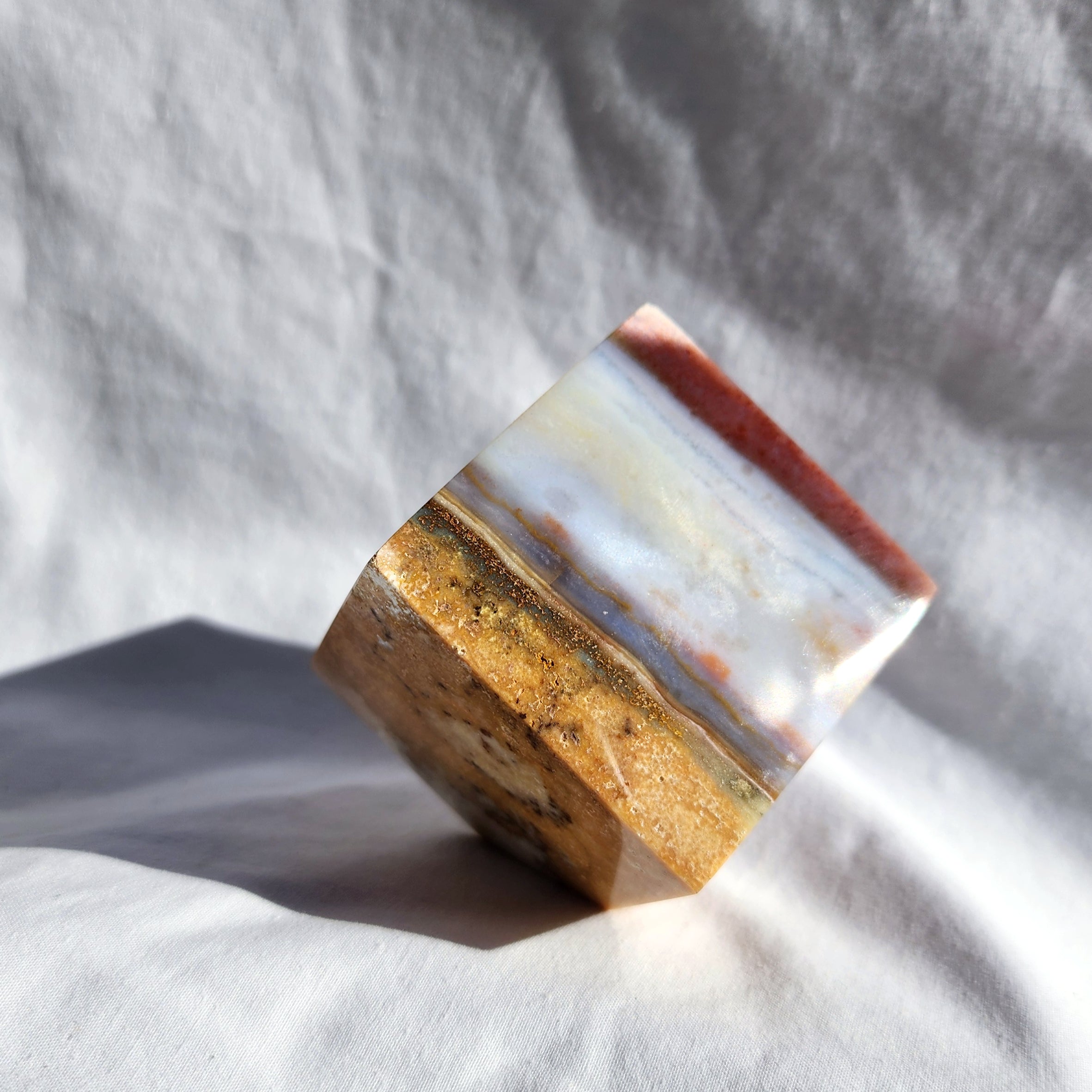 Ocean Jasper Cube