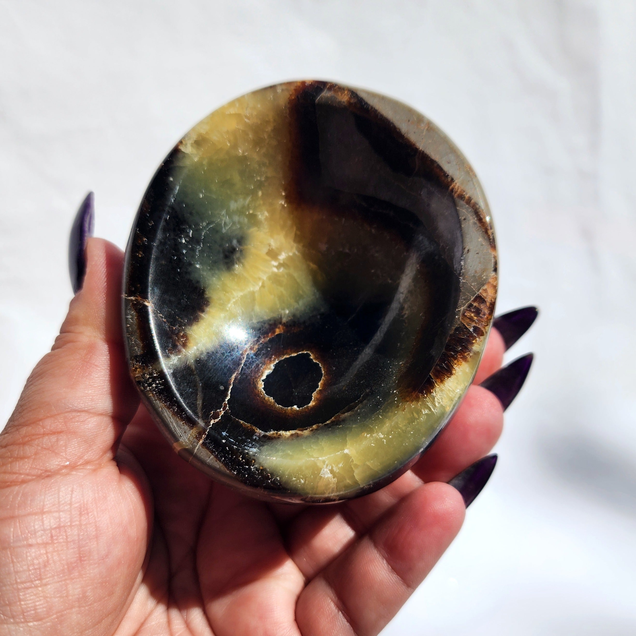 Septarian Trinket Dish